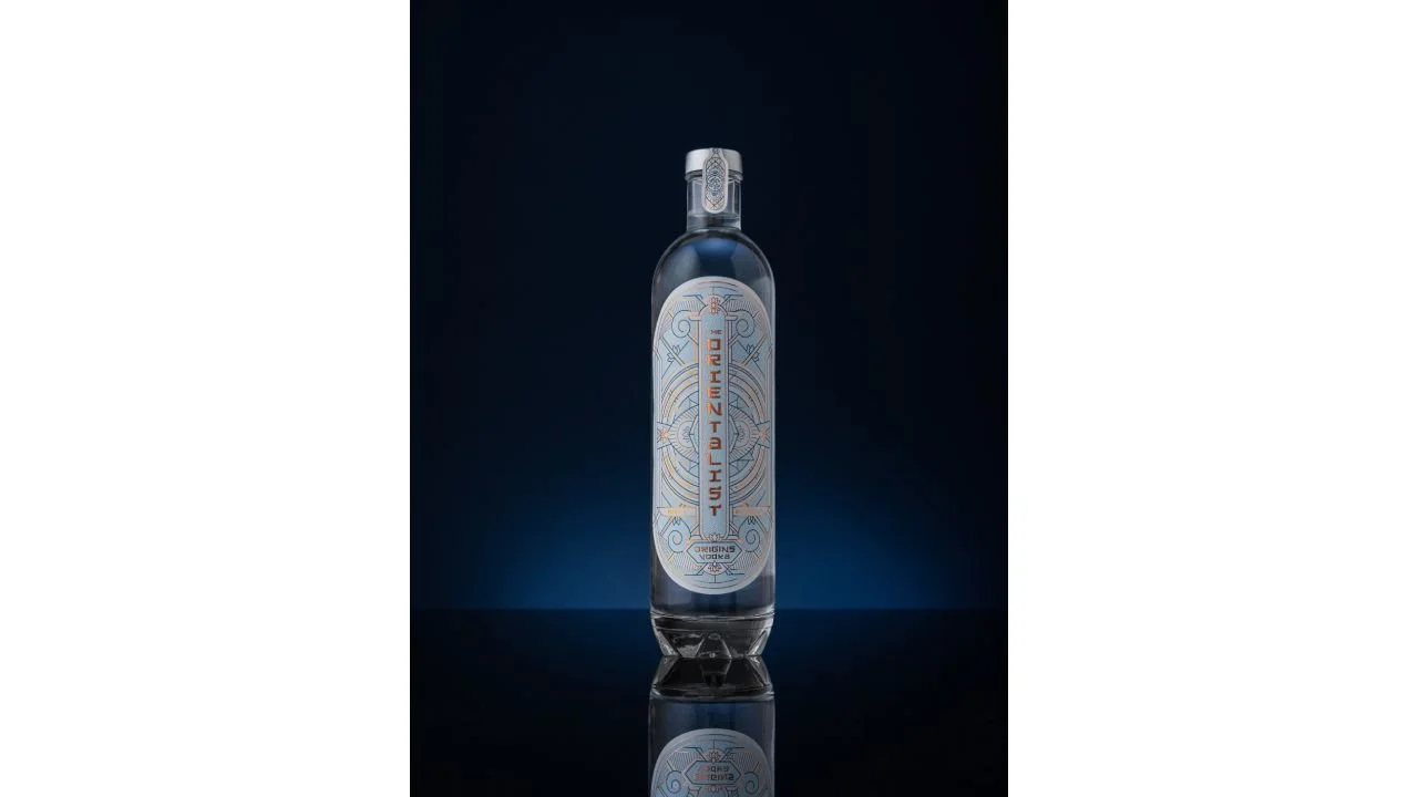 Image of a bottle of origins vodka