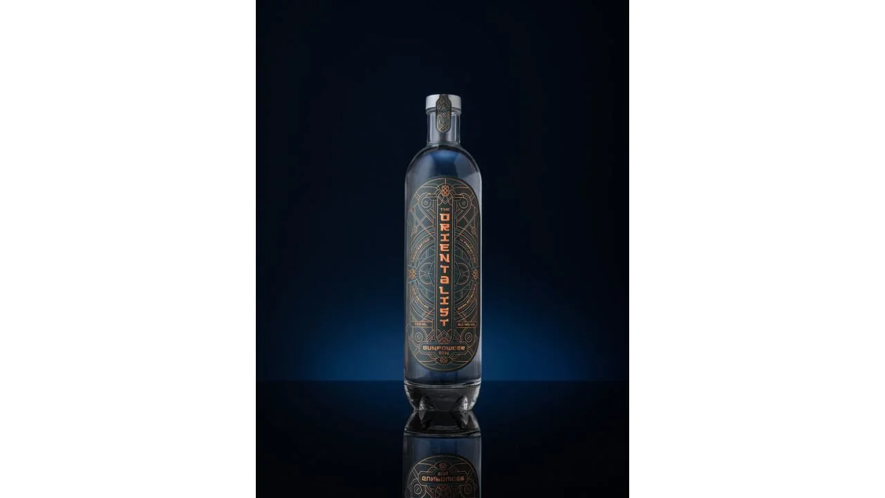 Image of a bottle of gunpower gin