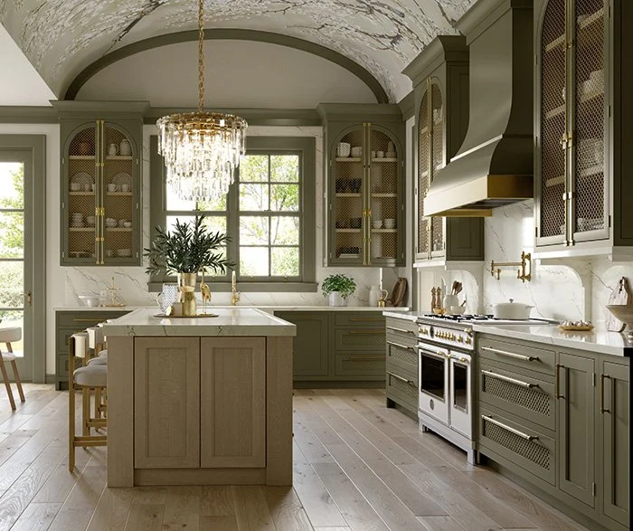 Two-Tone Kitchens in Beverly Homes