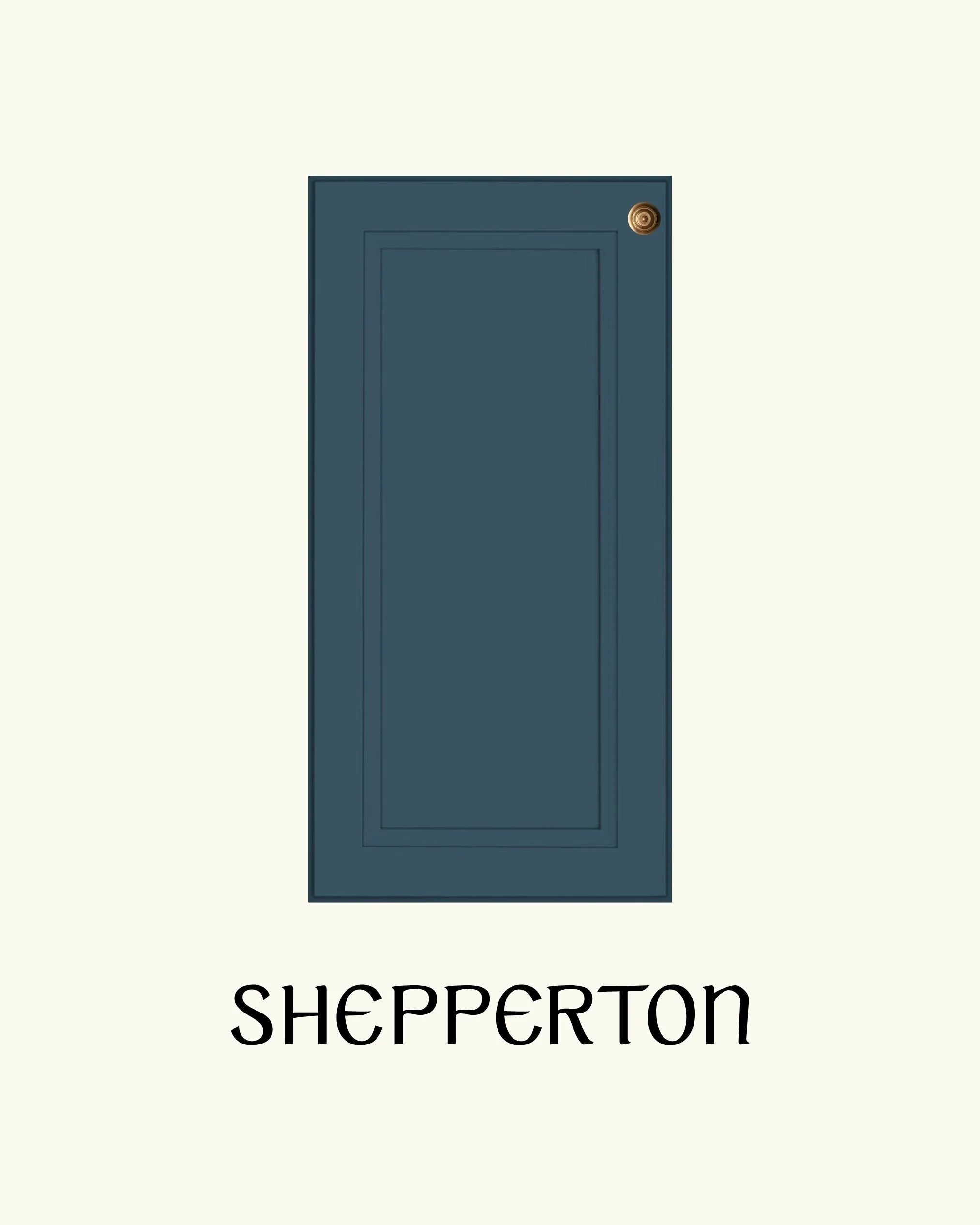 BLUE CABINET DOOR SHEPPERTON