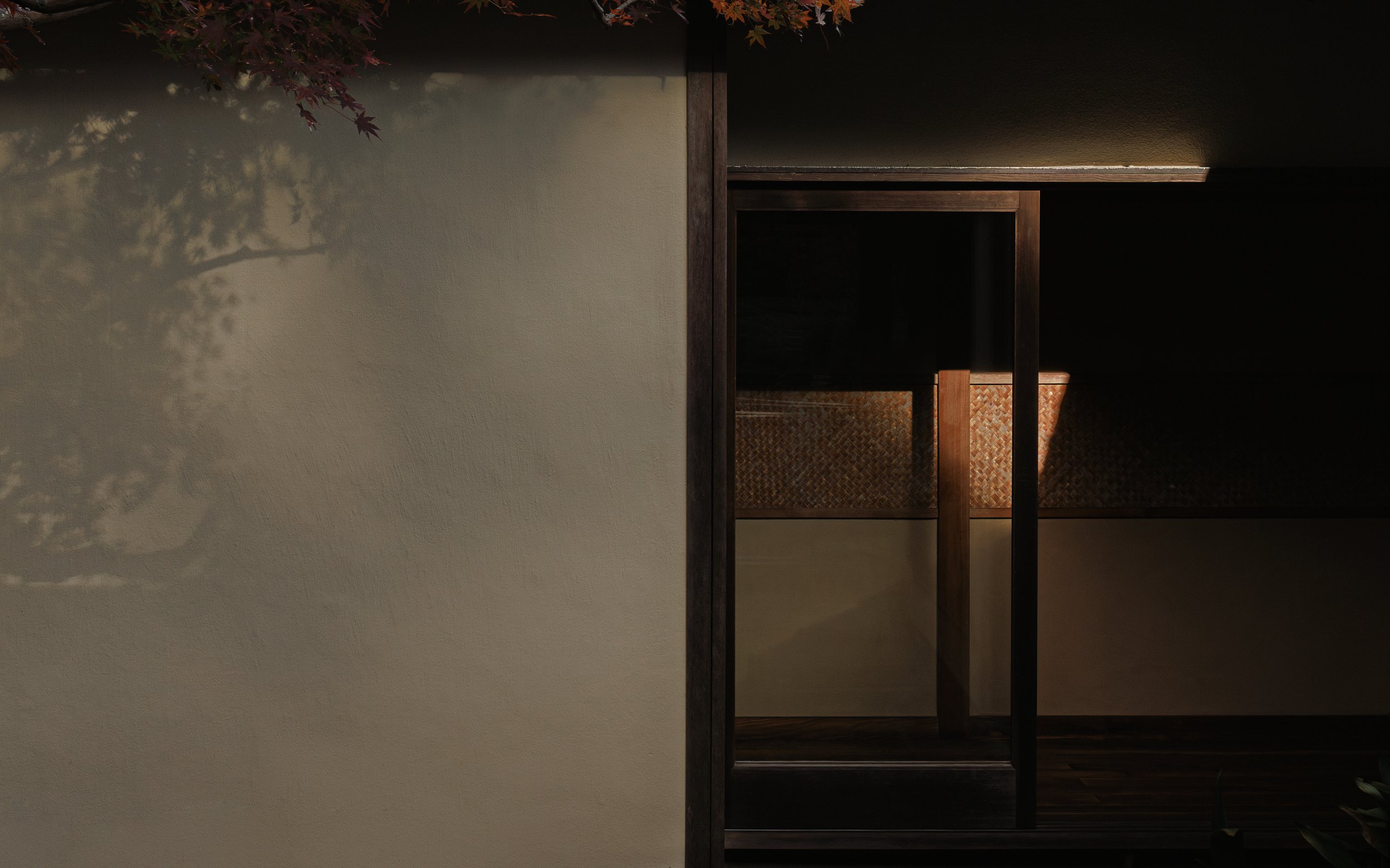 和風の家屋の外観