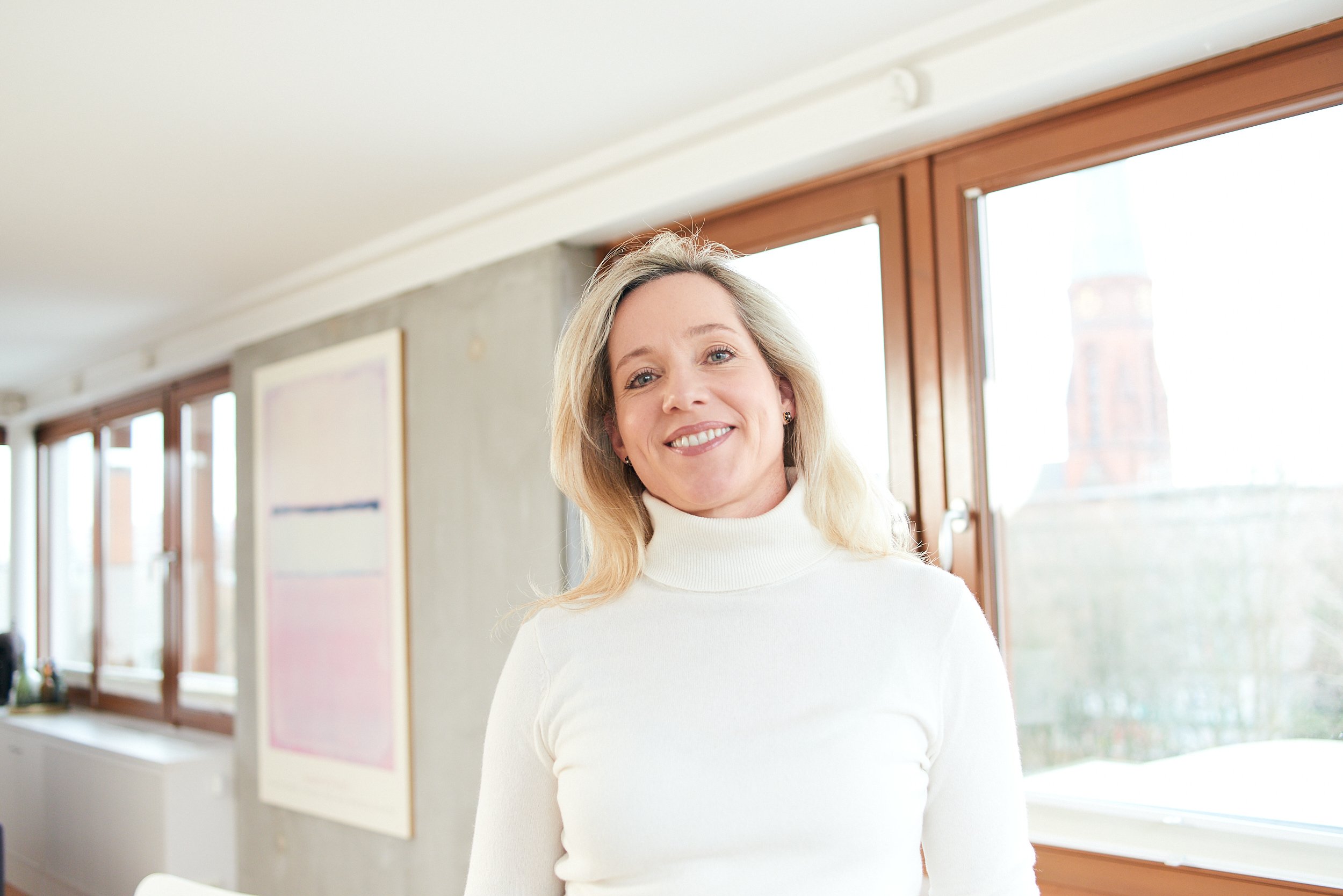 Katrin Nolte, Heilpraktikerin in Hamburg mit Schwerpunkt Craniosacrale Therapie und ganzheitliche Gesundheit.
