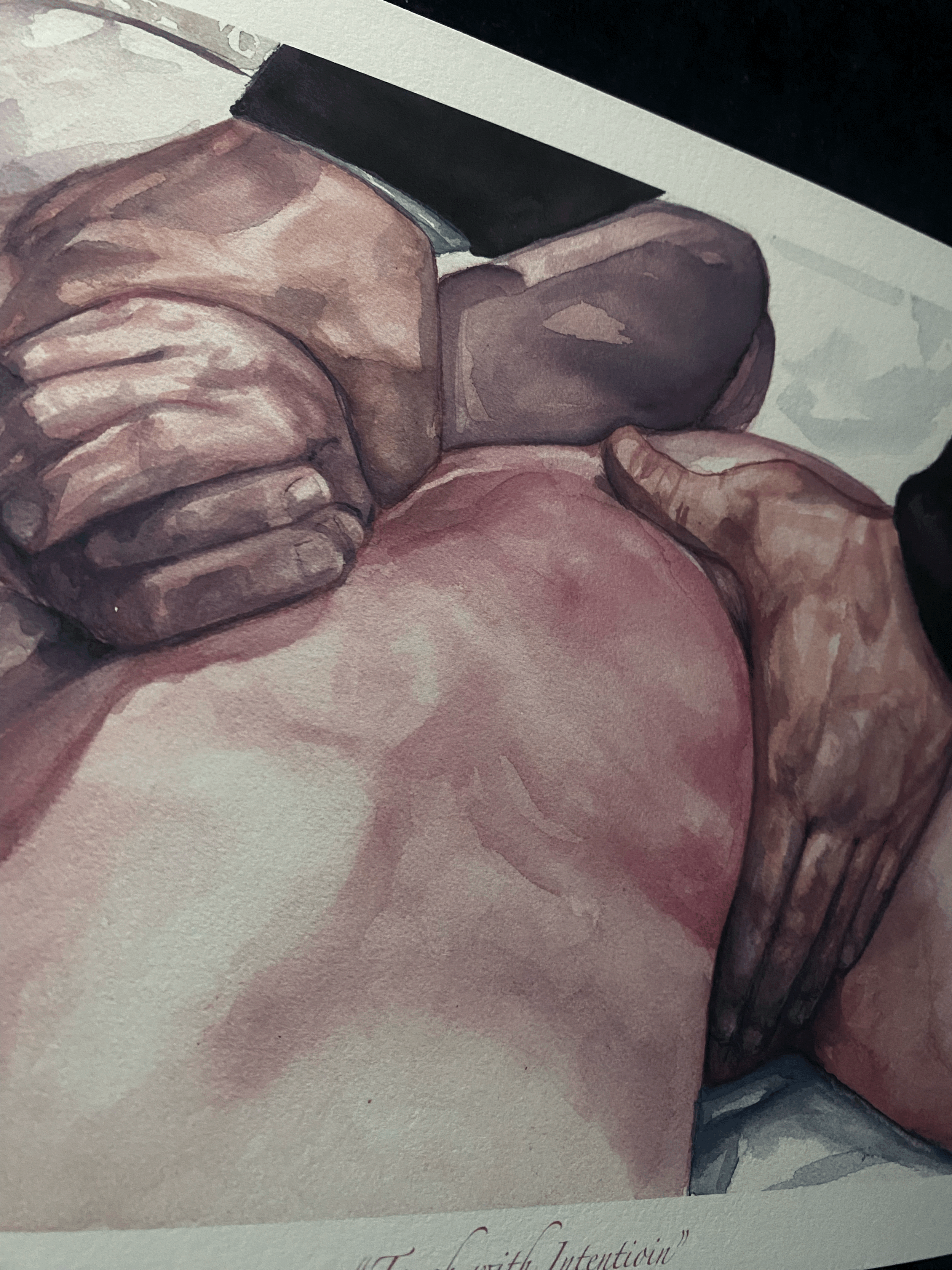 "Touch with Intention" PRINT