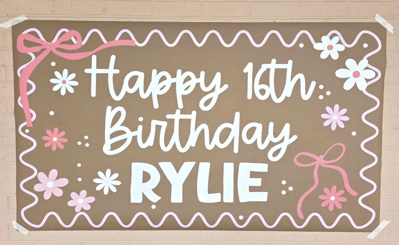 Hand painted banners