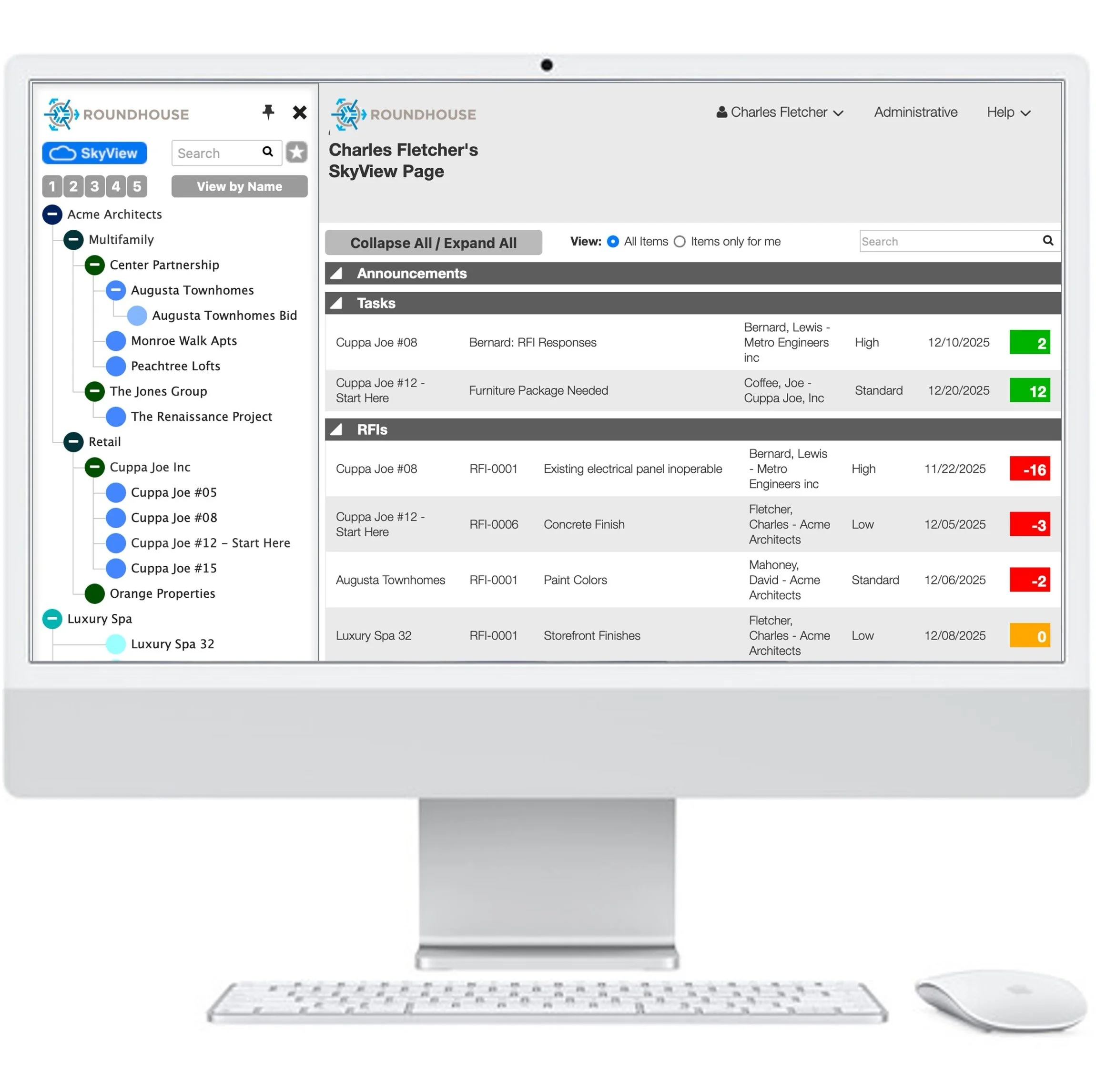 Skyview - Real-time portfolio visibility across all active projects