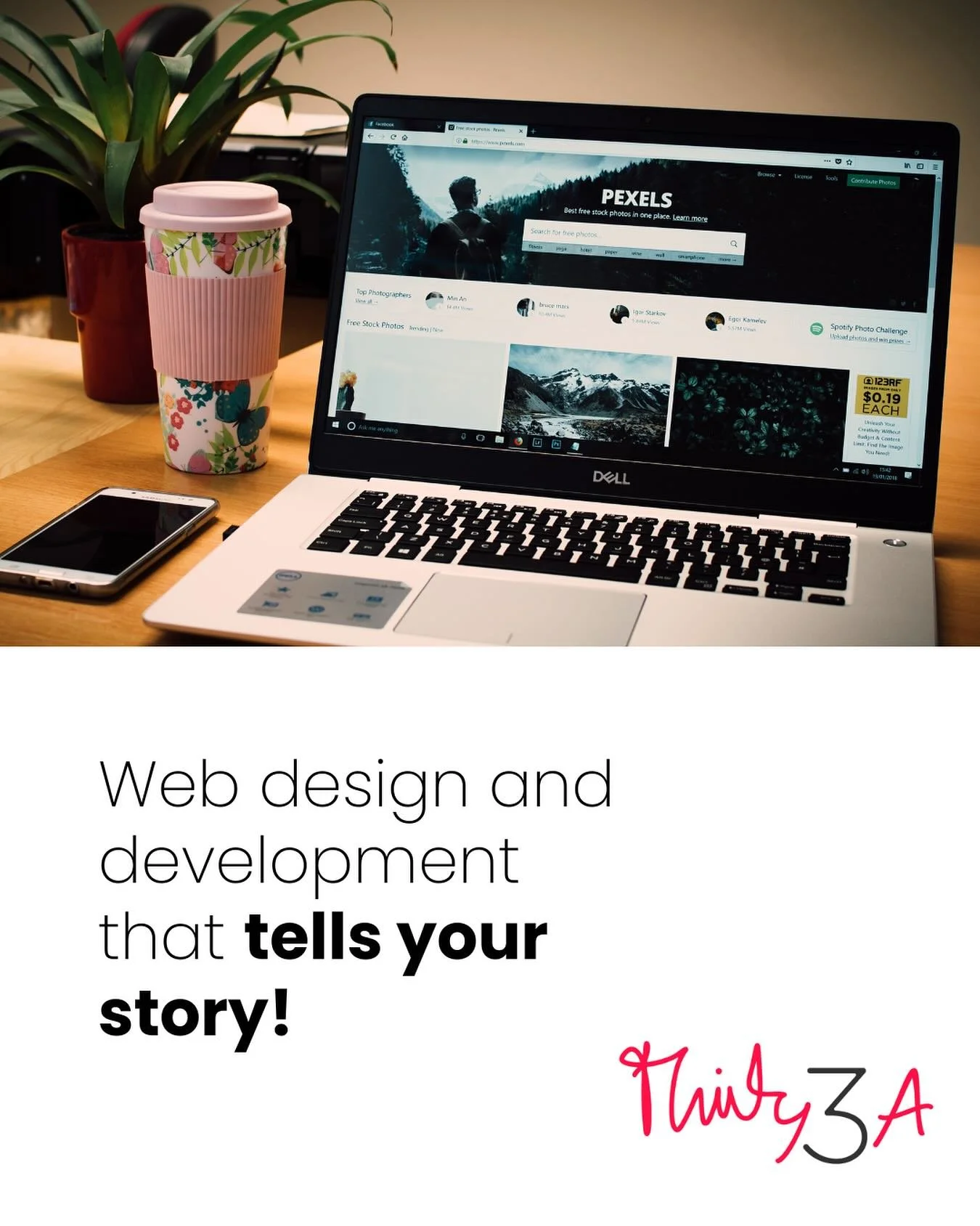 Looking for a website that actually works for your business? At Thirty3A, we create stunning, high-performing sites built to grow with you. 💻✨

Whether you need a brand-new website, a refresh of your current one, or help crafting powerful landing pa