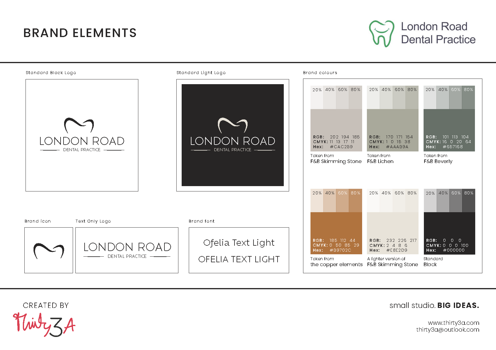Logo Creation: London Road Dental Practice