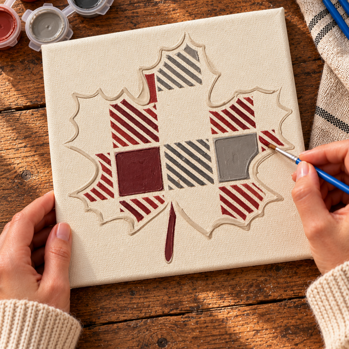 Handpainting+a+Buffalo+Plaid+Maple+Leaf.png