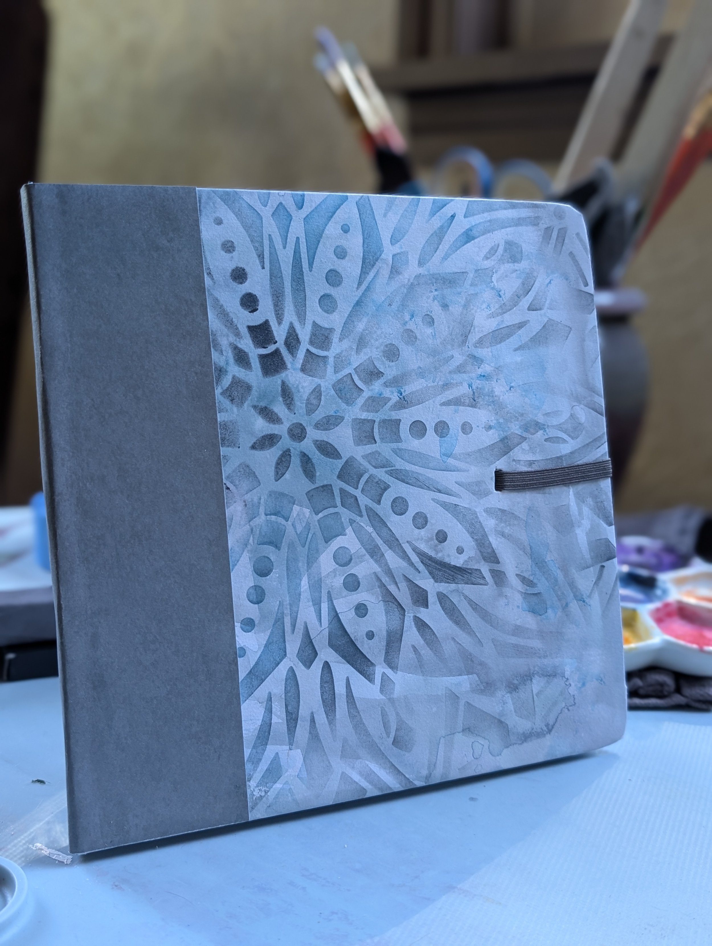 Flowering Skies Art Journal