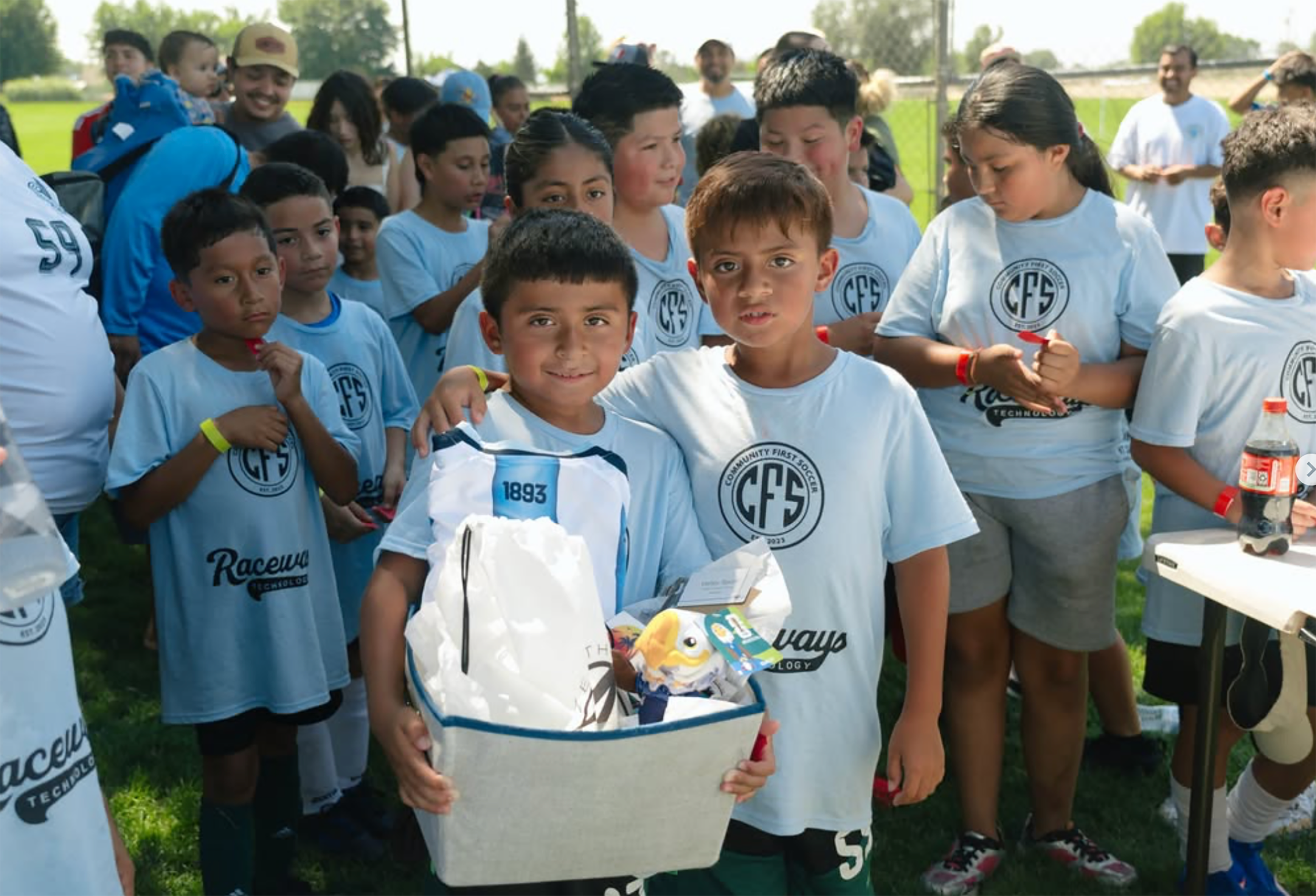Supporting Community First Soccer &amp; Extra Smiles
