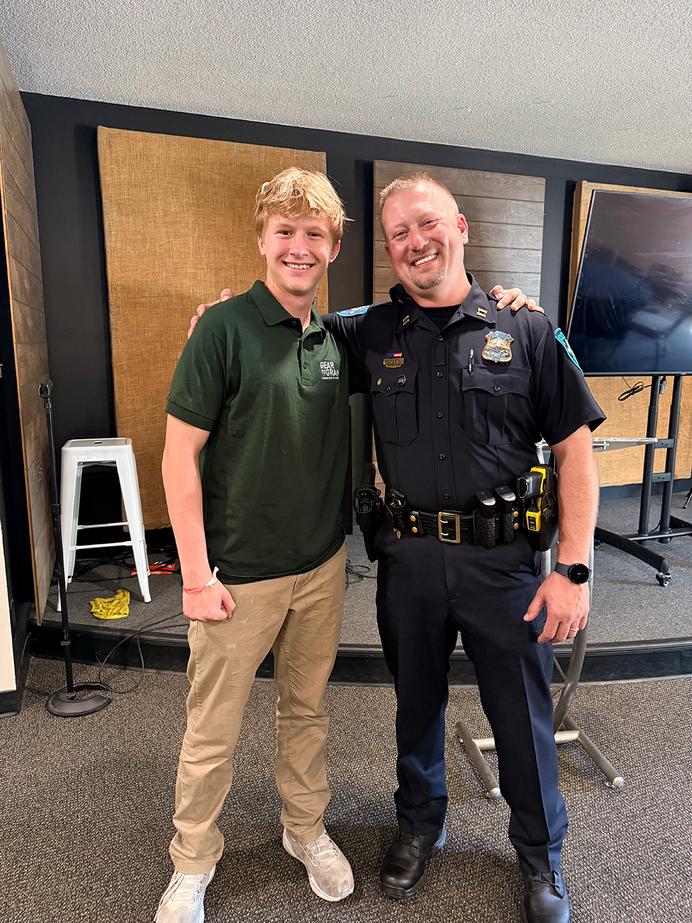 Gear to Grant Founder Shares Mission with Faribault Rotary Club