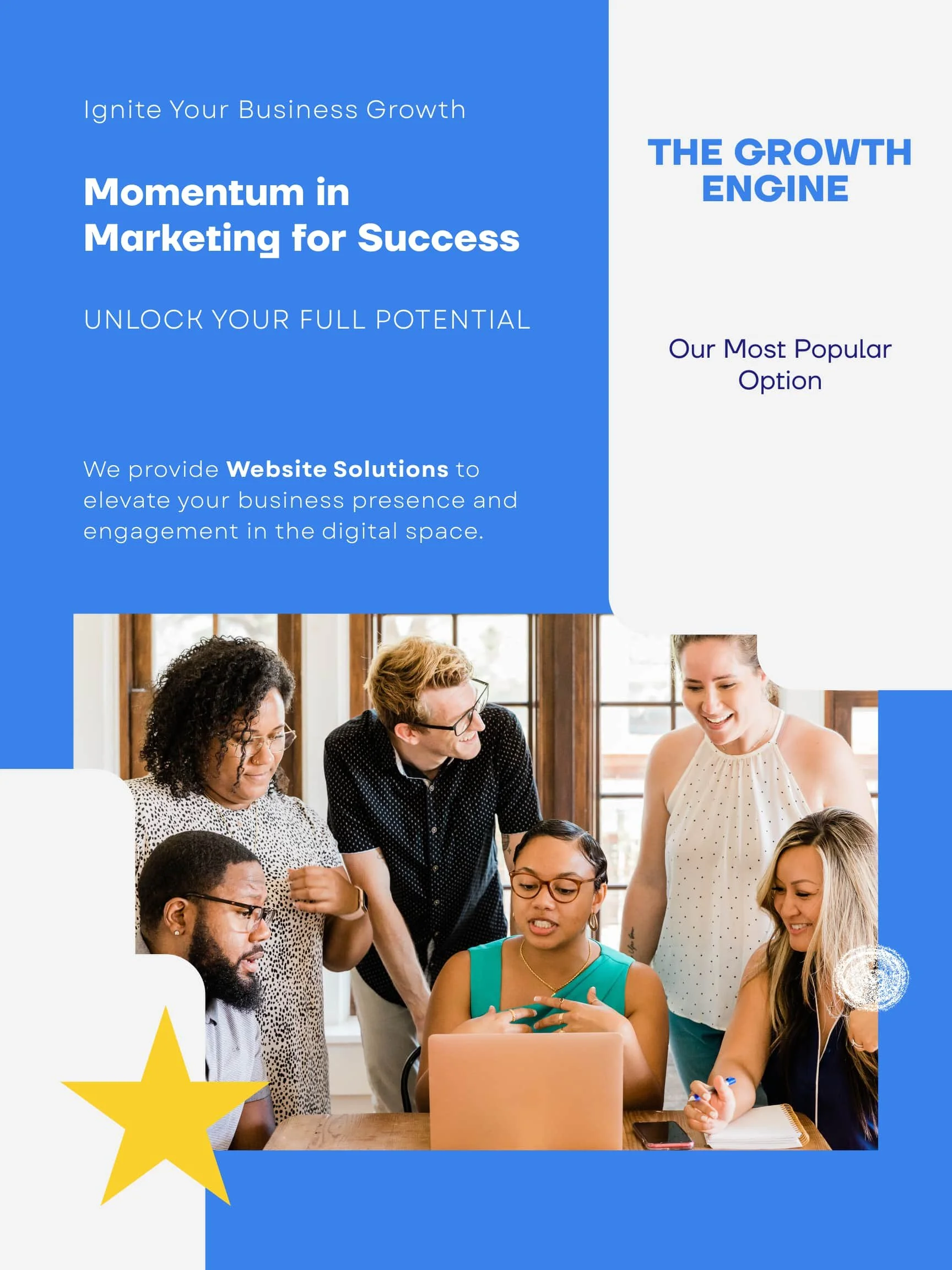 Flyer for The Growth Engine