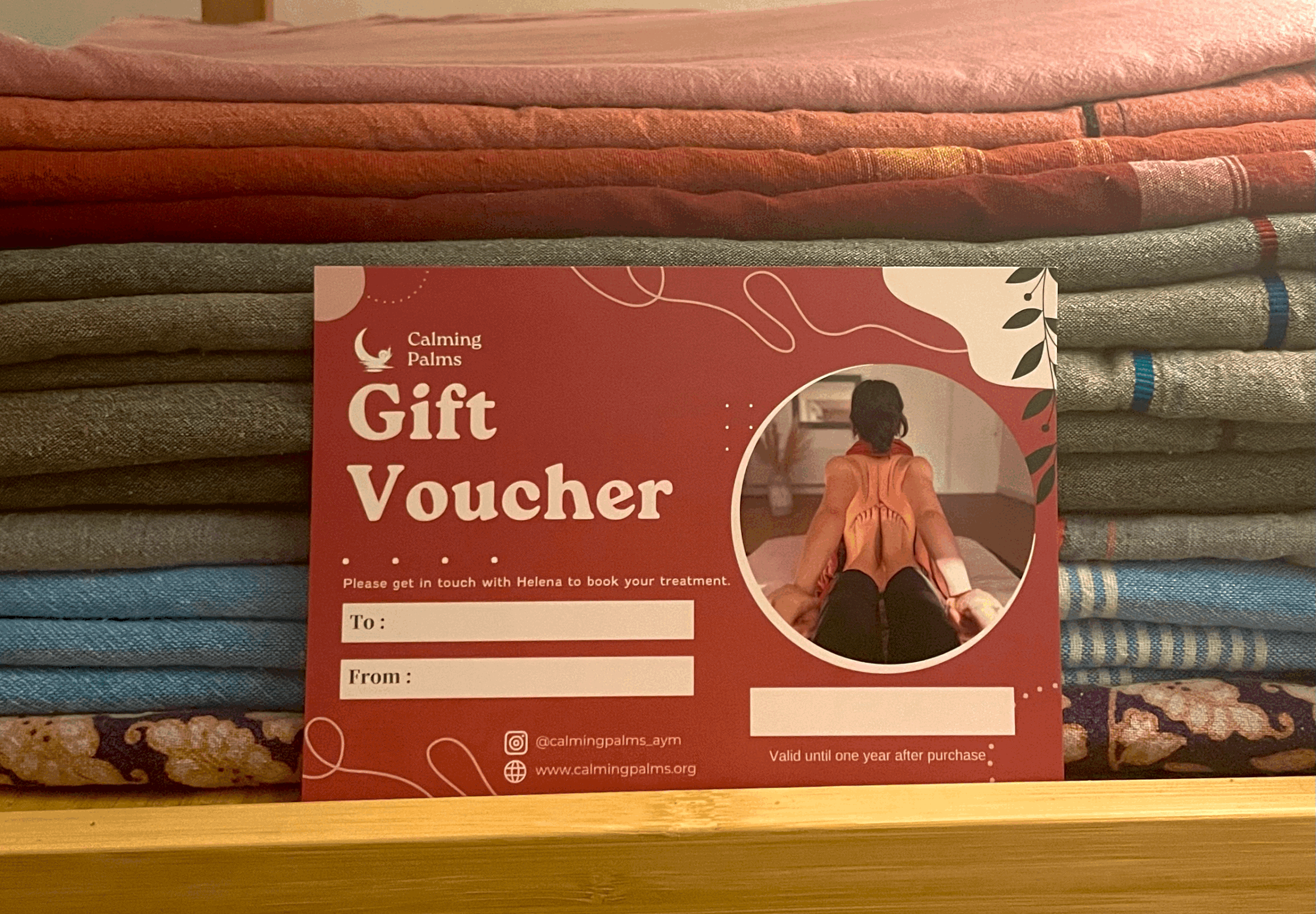 AYM gift voucher ~ 60 mins