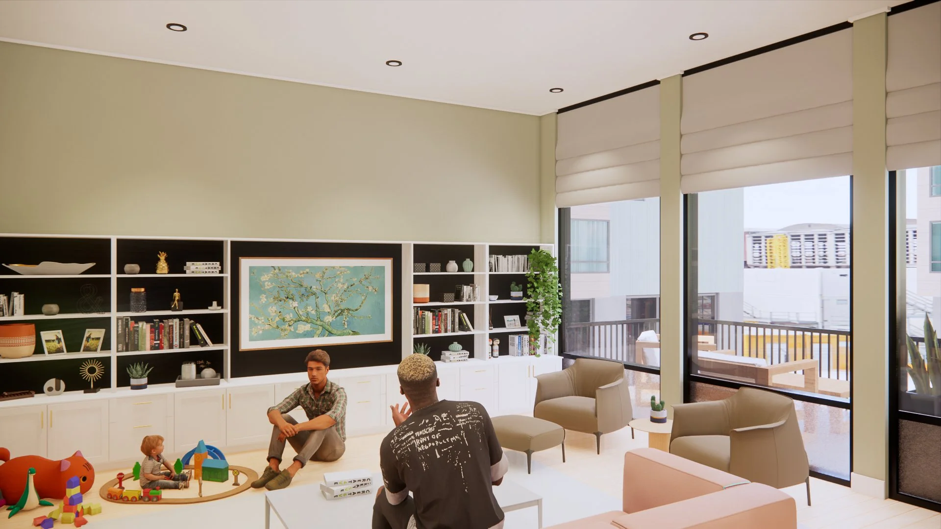 Living Space Rendering