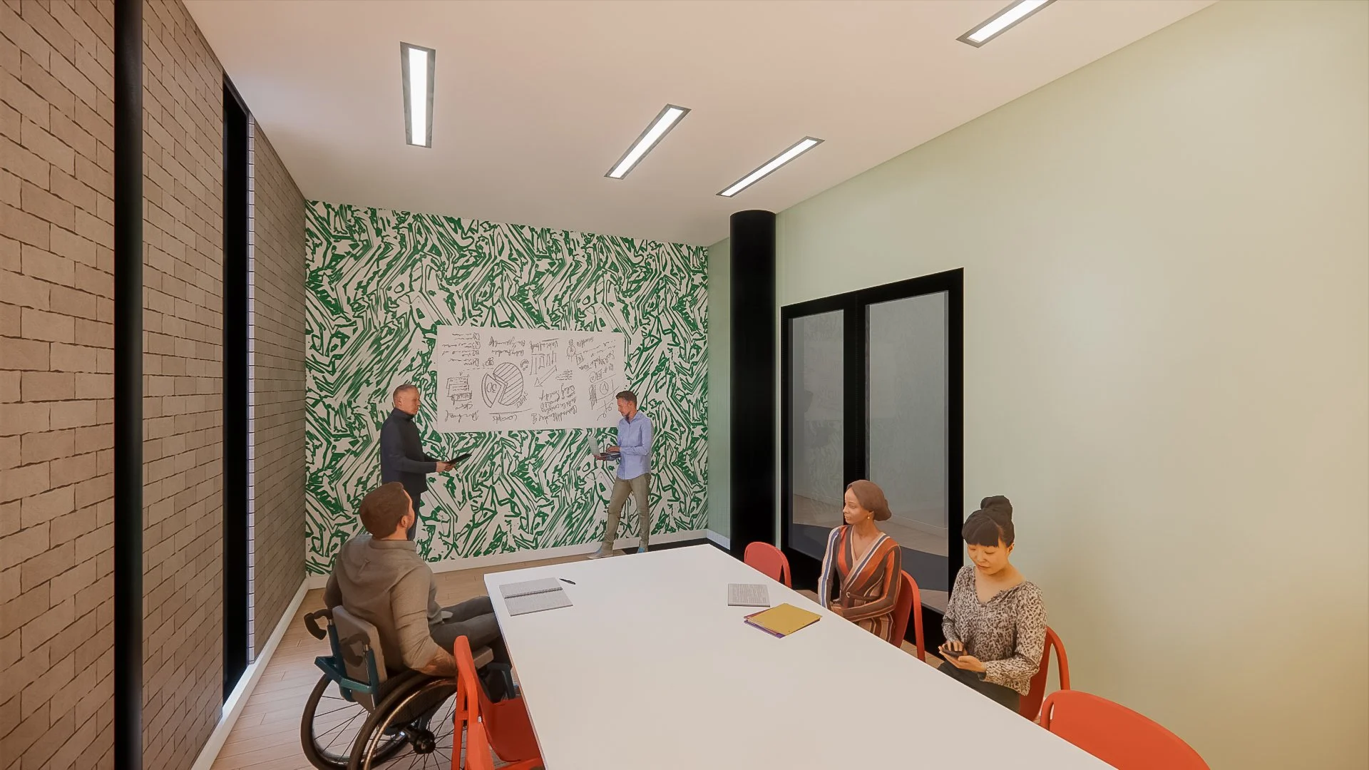 Conference Room Rendering
