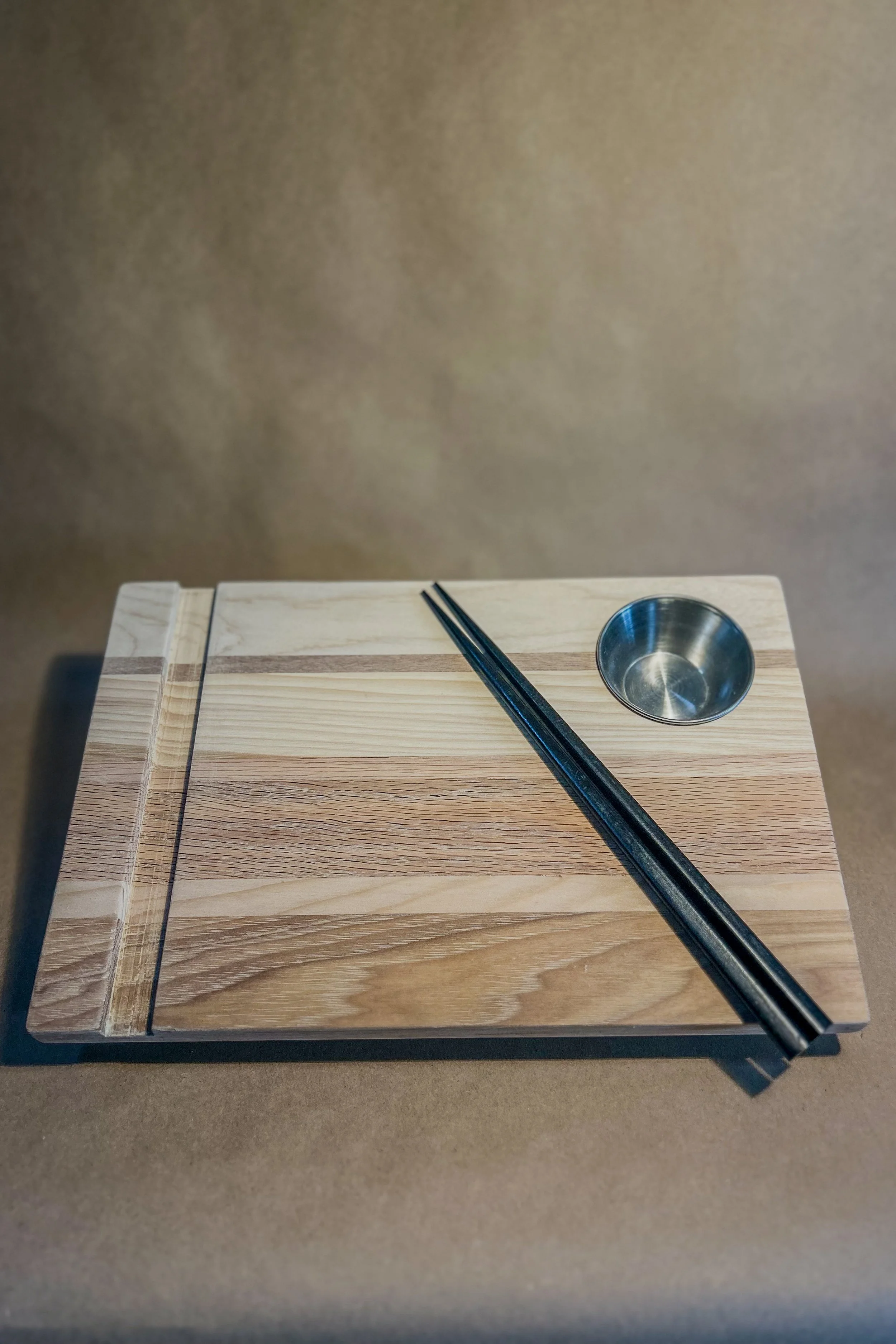 Various Wood Species, Glue, Stain, and Polished Work