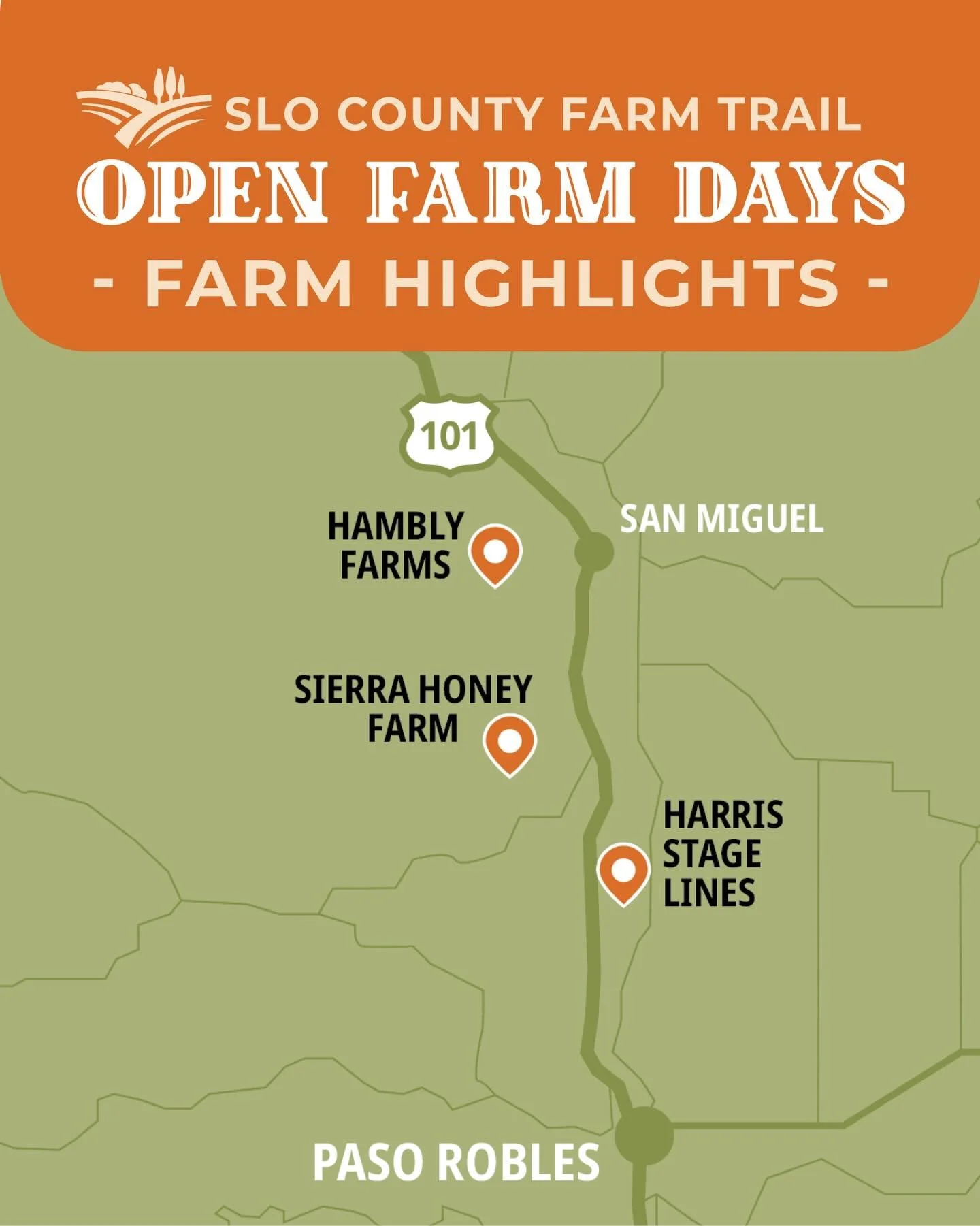 Open Farm Days Weekend is going to be FULL of so many fun things to do, see, and taste across the SLO County Farm Trail &ndash; check out a few farm highlights:

🪻Hambly Lavender Farm @hambly_farms 
Experience peak lavender bloom on the farm, farmer