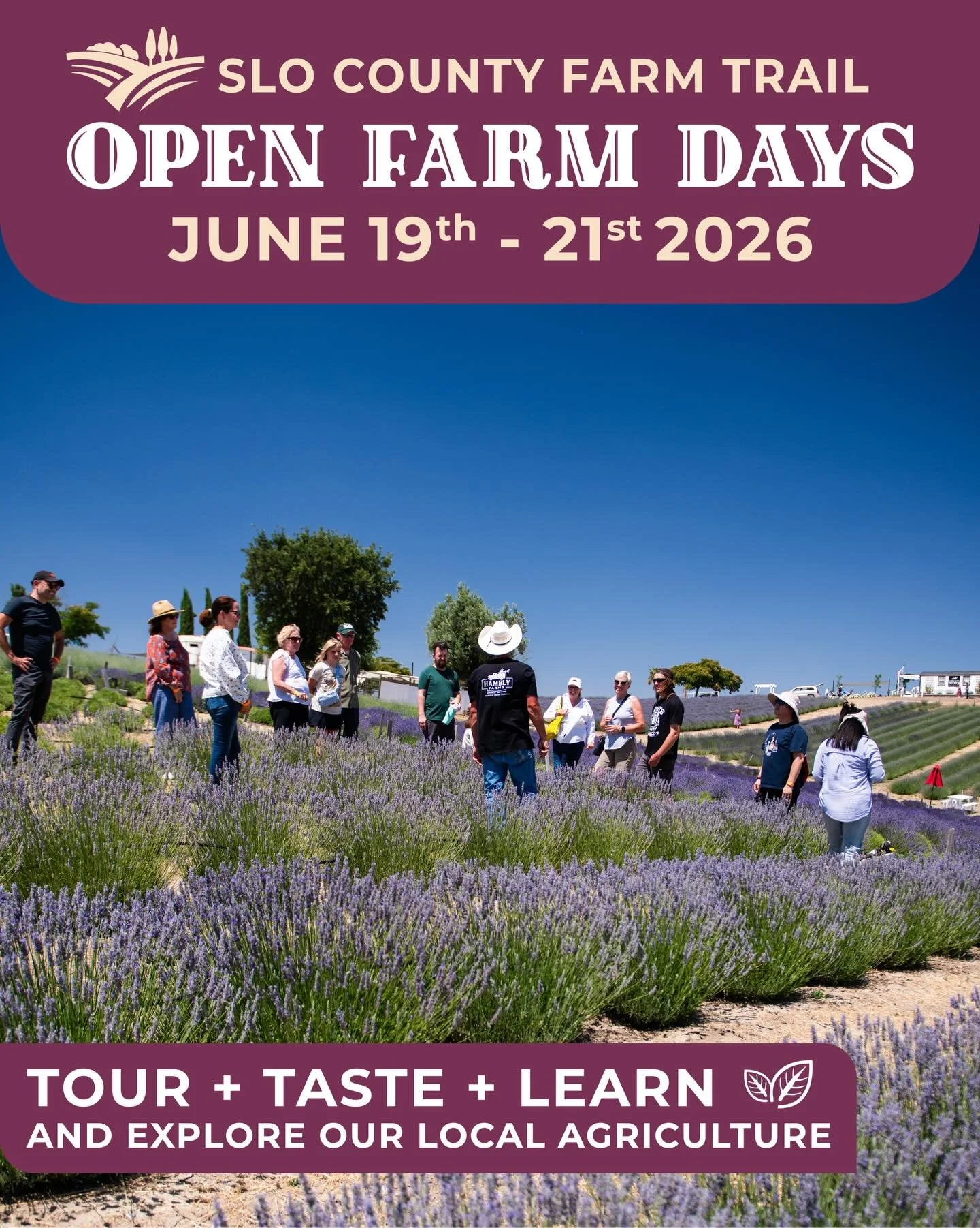 TOUR + TASTE + LEARN and explore our local agriculture. Join us for the weekend as 20+ farms, ranches, producers and purveyors welcome you to experience our local agriCULTURE first hand, out on the trail - get your FREE tickets at the link in our bio