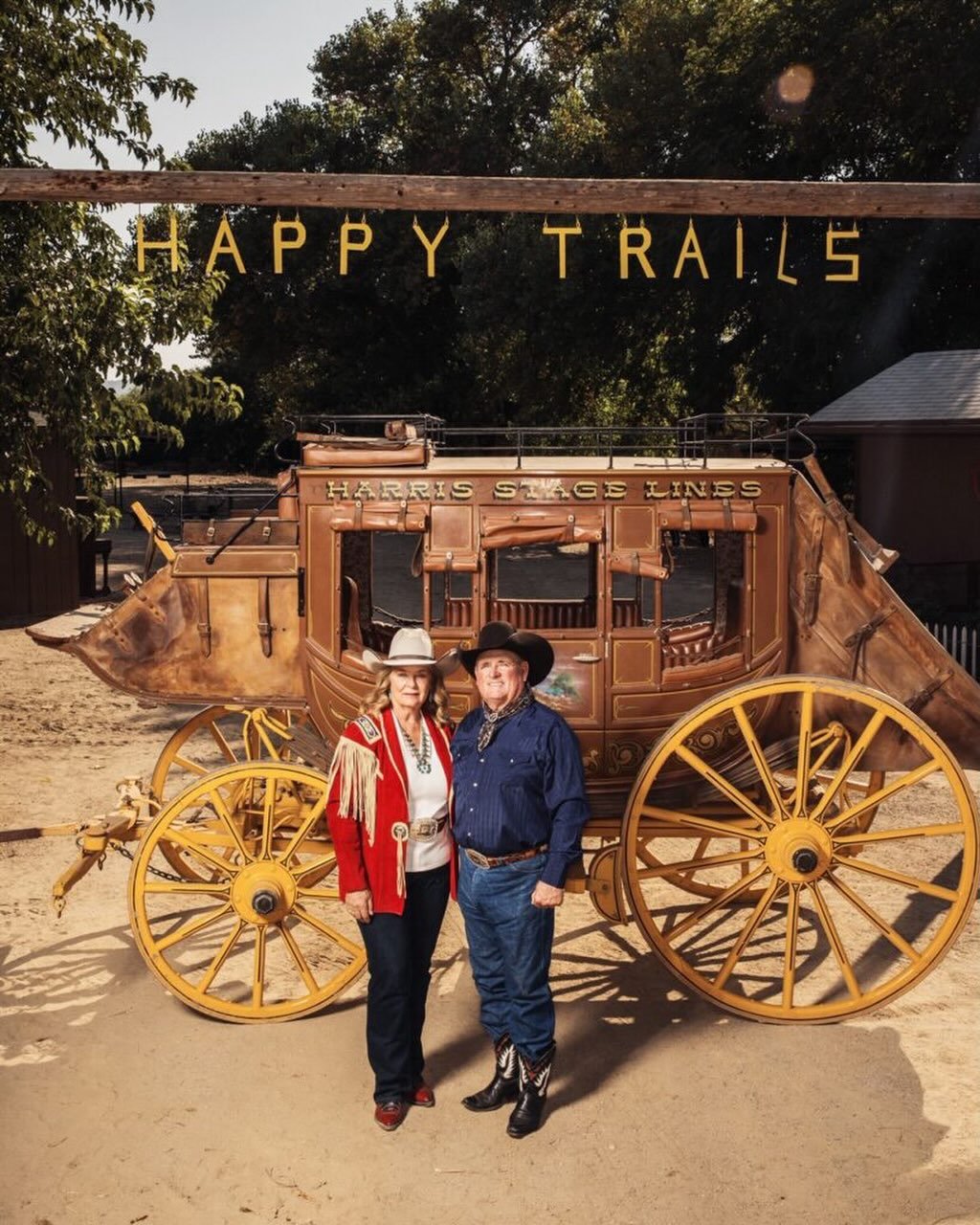 Highlighting our new partners at Harris Stage Lines @harrisstagelines, where the pavement ends and the west begins! 🤠🧡🙌

Harris Stage Lines is located just 4 miles north of Paso Robles, California along the Salinas River. Your hosts, Tom and Debby