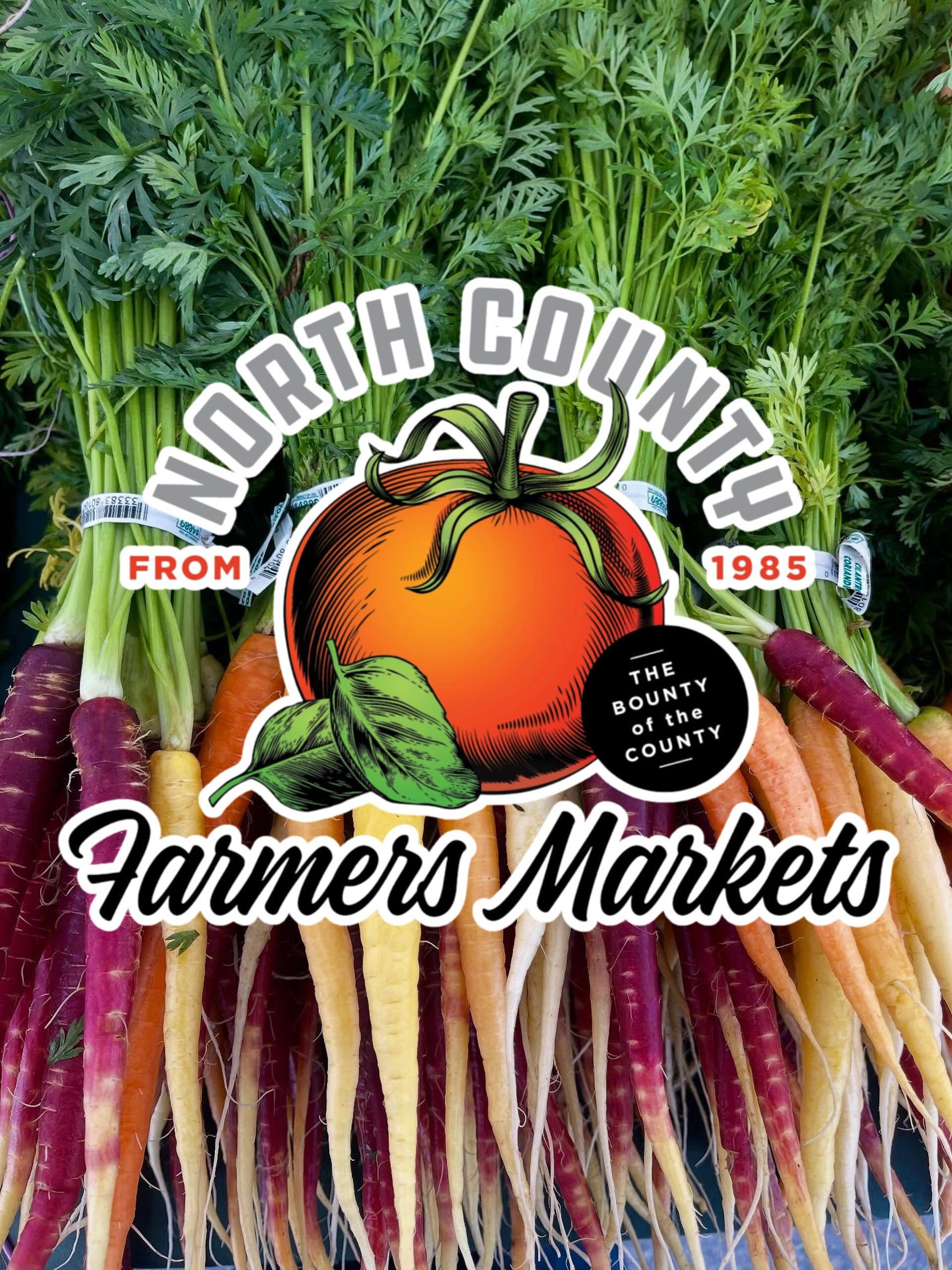Sponsor shoutout to our beautiful &amp; bountiful friends at the North County Farmers Markets @northcountyfarmersmarkets! 🤠🥬🙌

Shop for fresh, local ingredients each week at one of the four North County Farmers Markets. Get a wider variety of frui