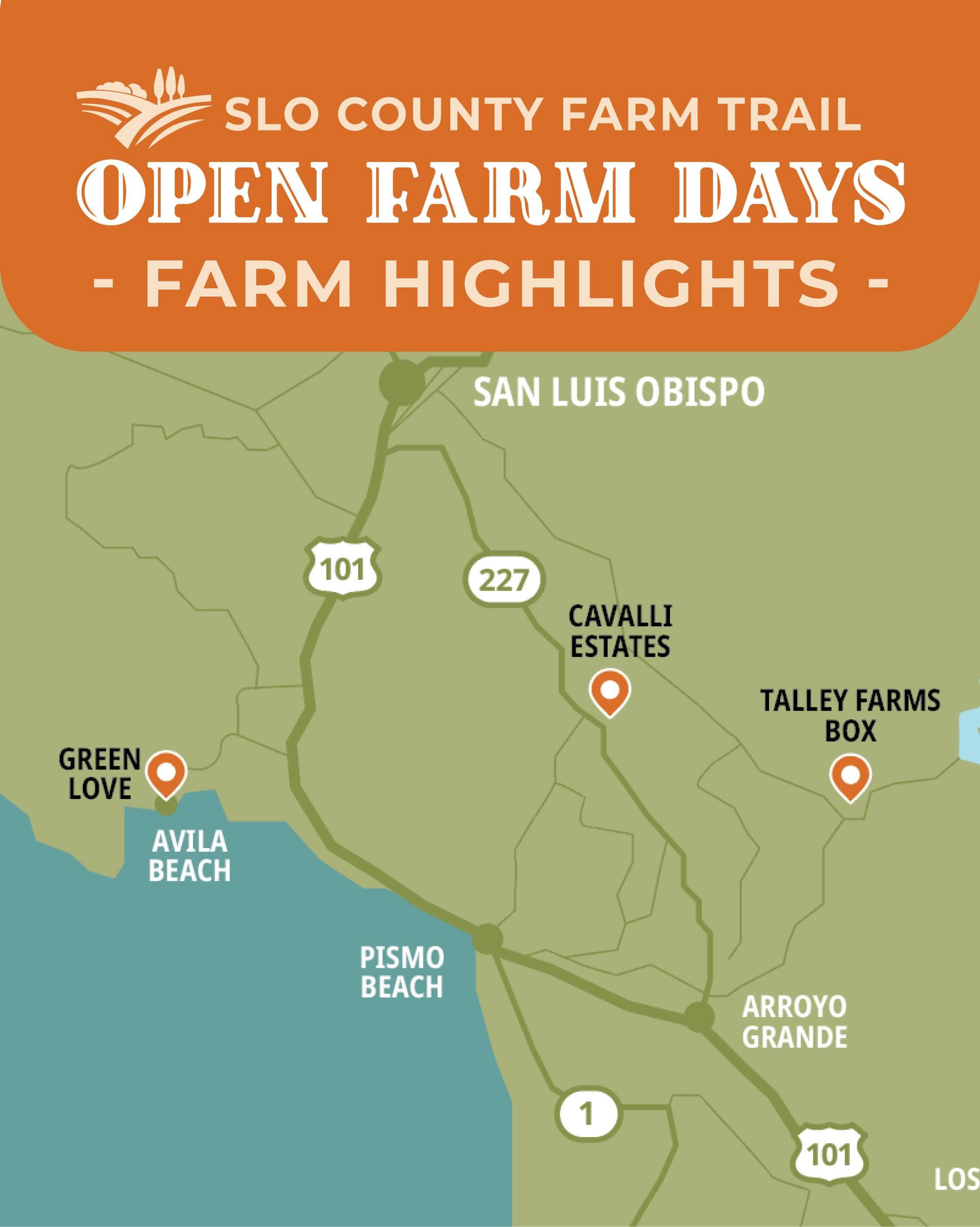 TOUR+TASTE+LEARN all weekend during Open Farm Days &ndash; check out a few farm highlights:

Talley Farms Box @talleyfarmsbox 
From our fields to your table! Learn how our produce is grown, precooled and distributed.

Cavalli Estates @cavalliestates 