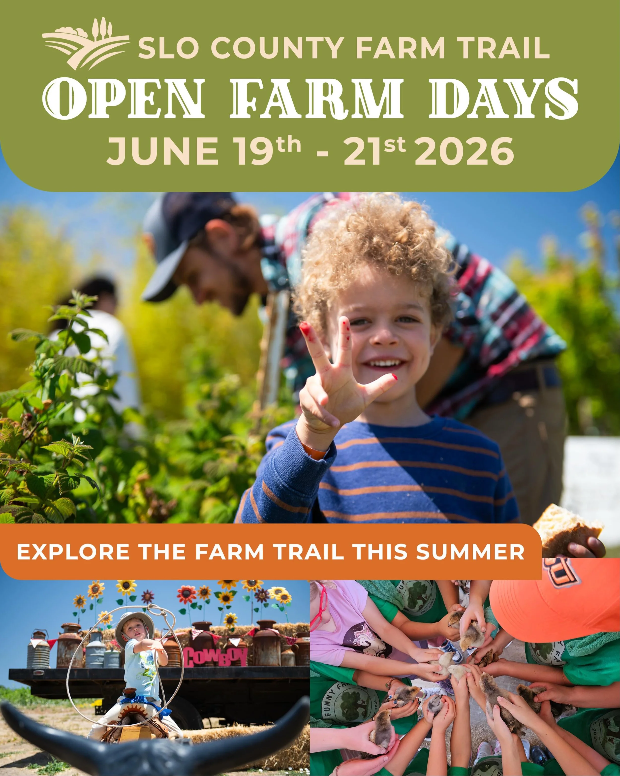 Don&rsquo;t miss out - get your FREE tickets today to join us for the 6th Annual Open Farm Days Weekend - June 19th-21st. TOUR + TASTE + LEARN and explore our local agriculture.🤠🧡🙌

Join us for the weekend as 20+ farms, ranches, producers and purv
