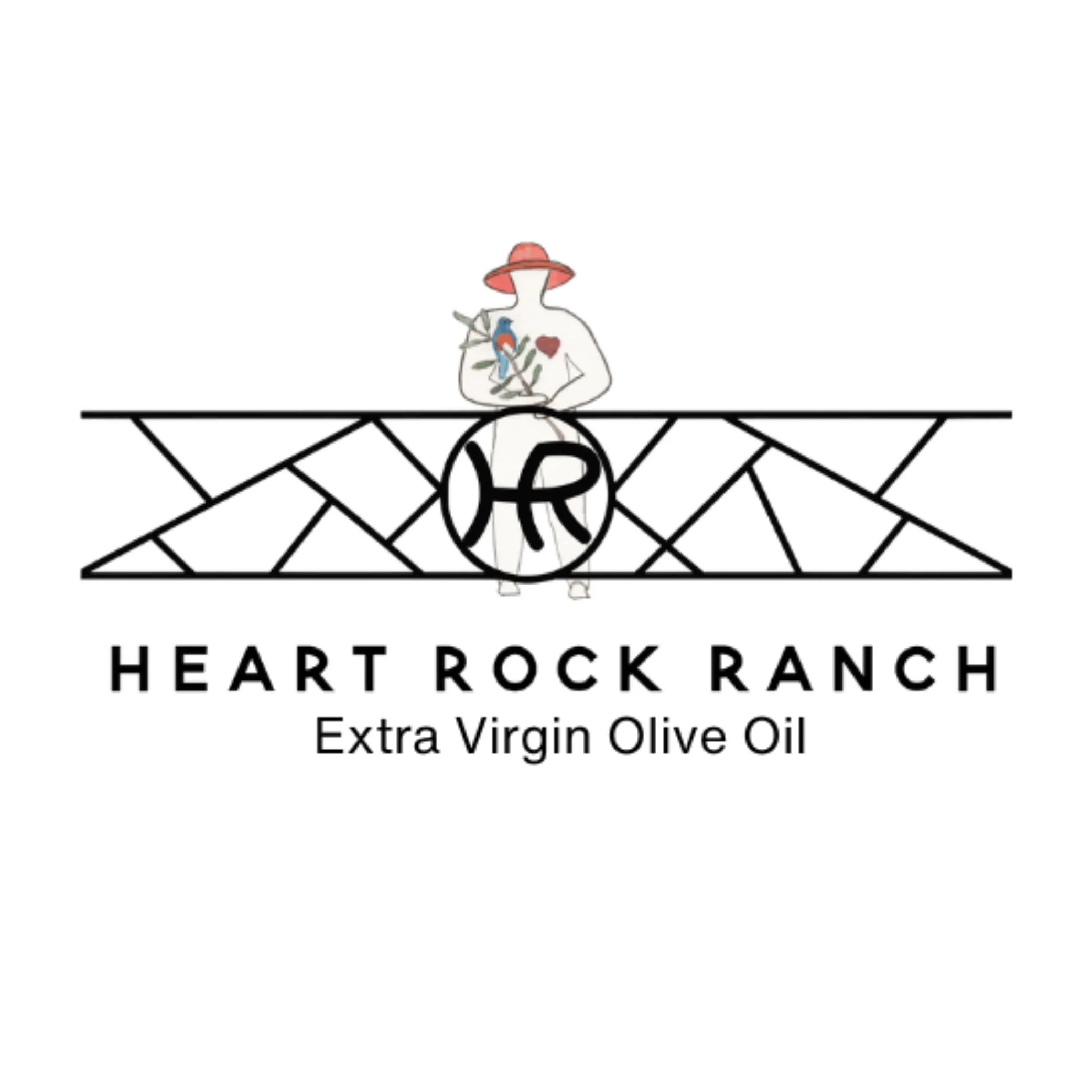 Heart Rock Ranch Olive Oil logo