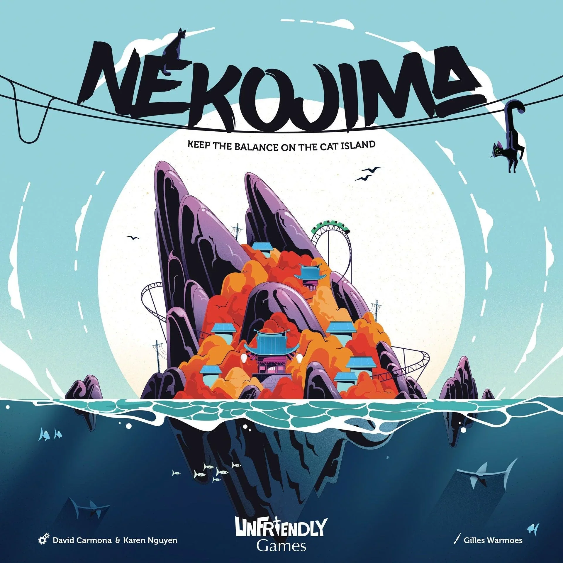 Nekoujima Board Game