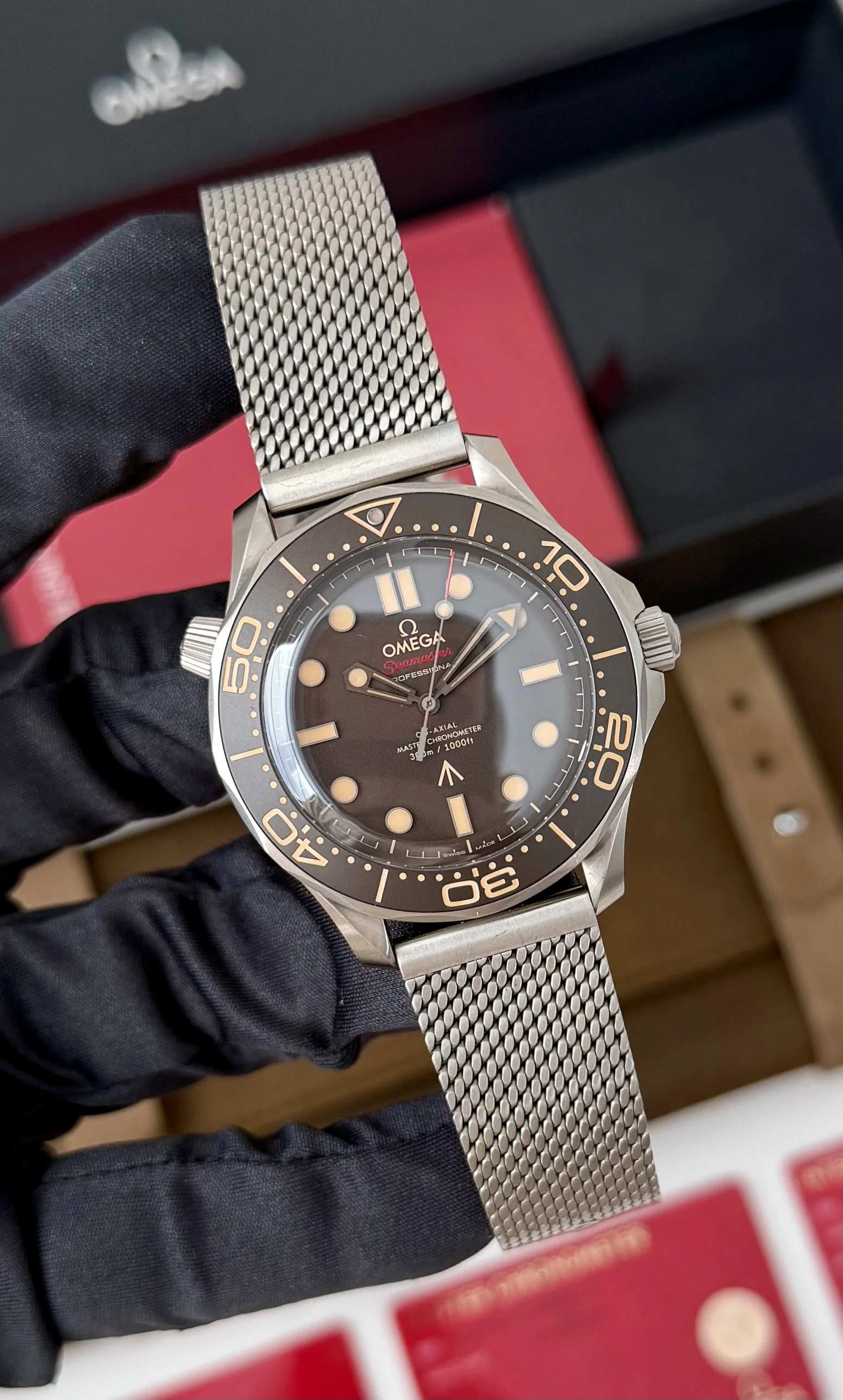 OMEGA Seamaster Diver 300M 210.90.42.20.01.001 007 Edition No Time To Die 2024