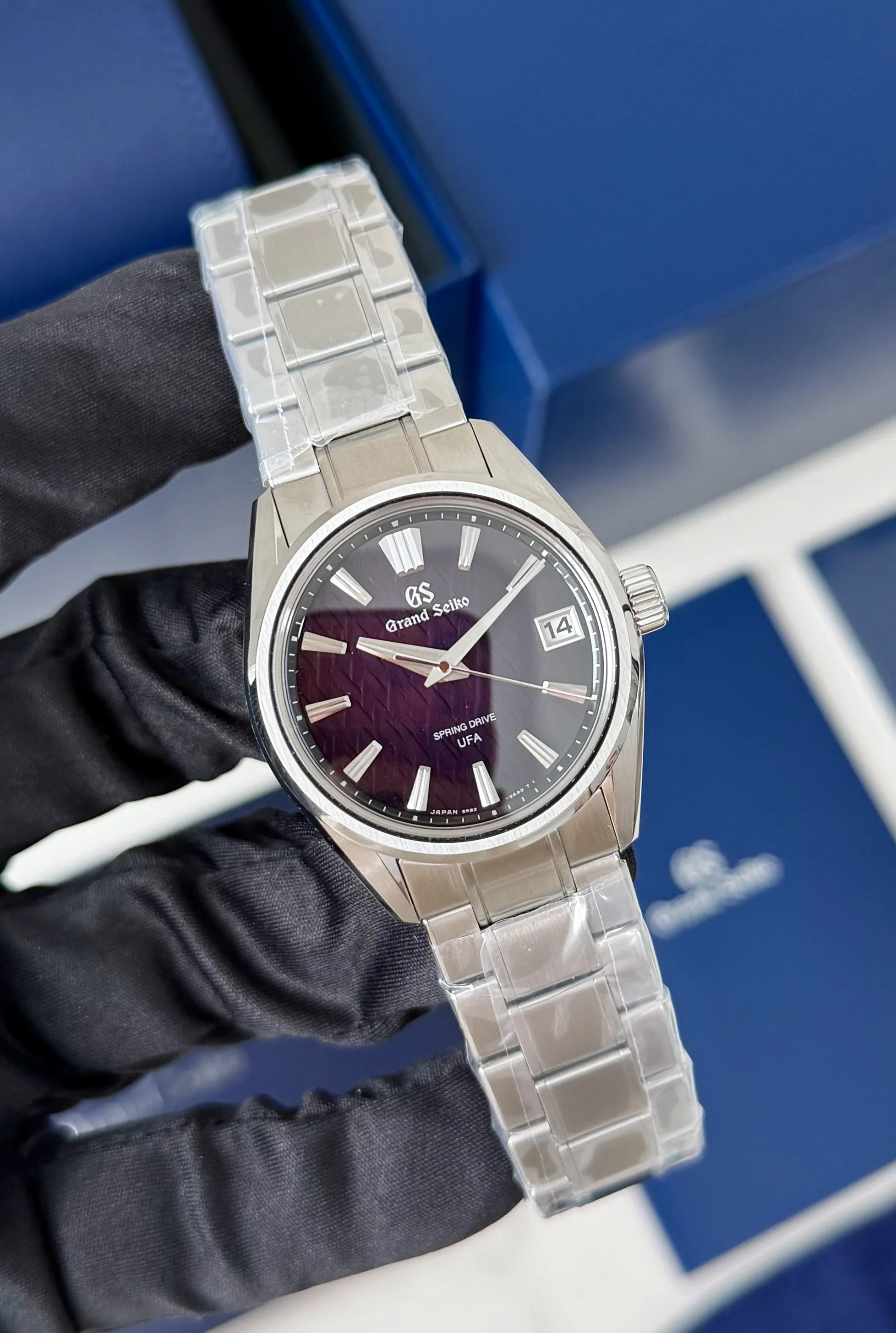 Grand Seiko Evolution 9 Spring Drive UFA Ice Forest Violet Dawn SLGB005 NEW 2025