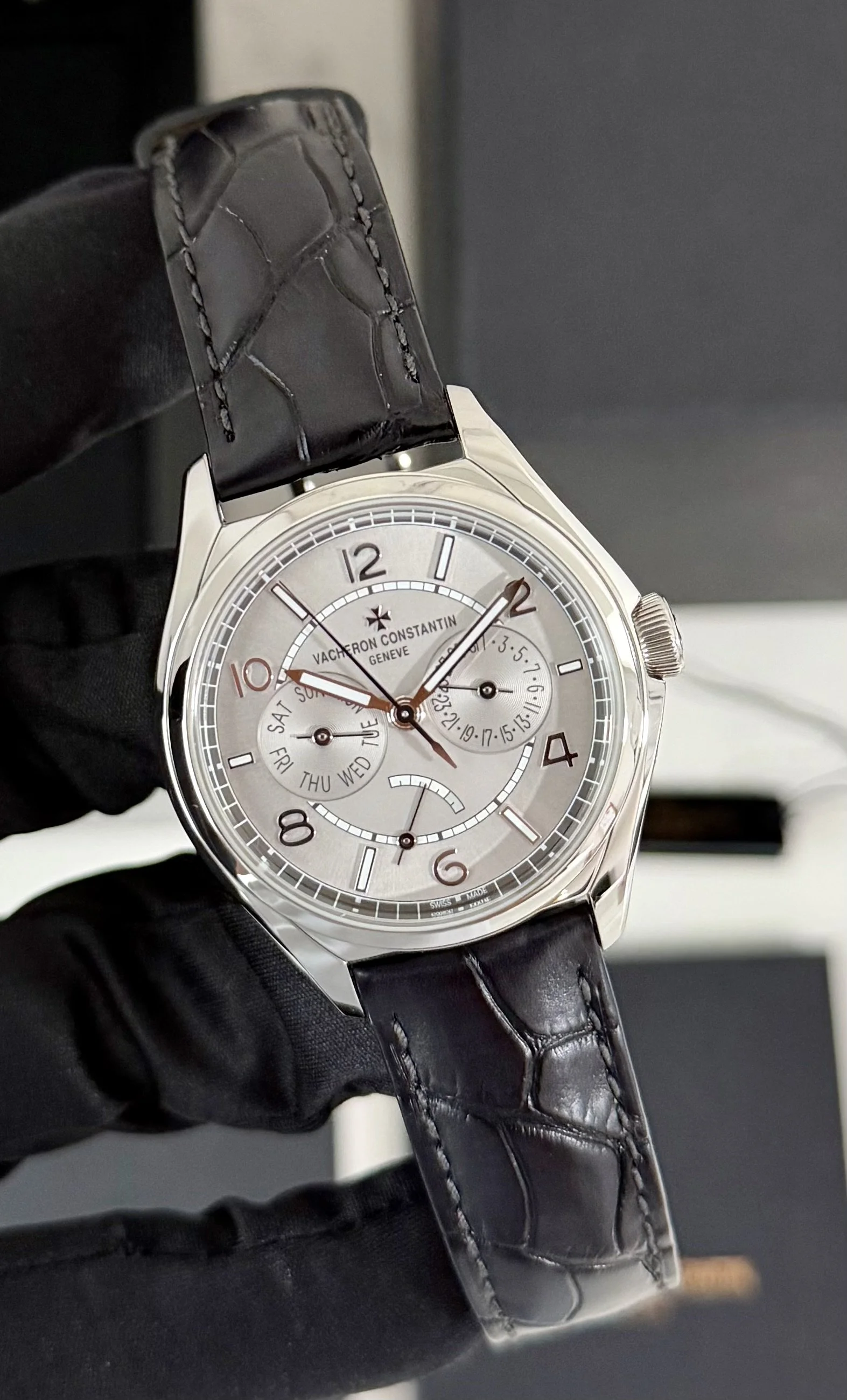 Vacheron Constantin Fiftysix Day-Date 40mm Silver 2020 Full Set 4400E/000A-B437