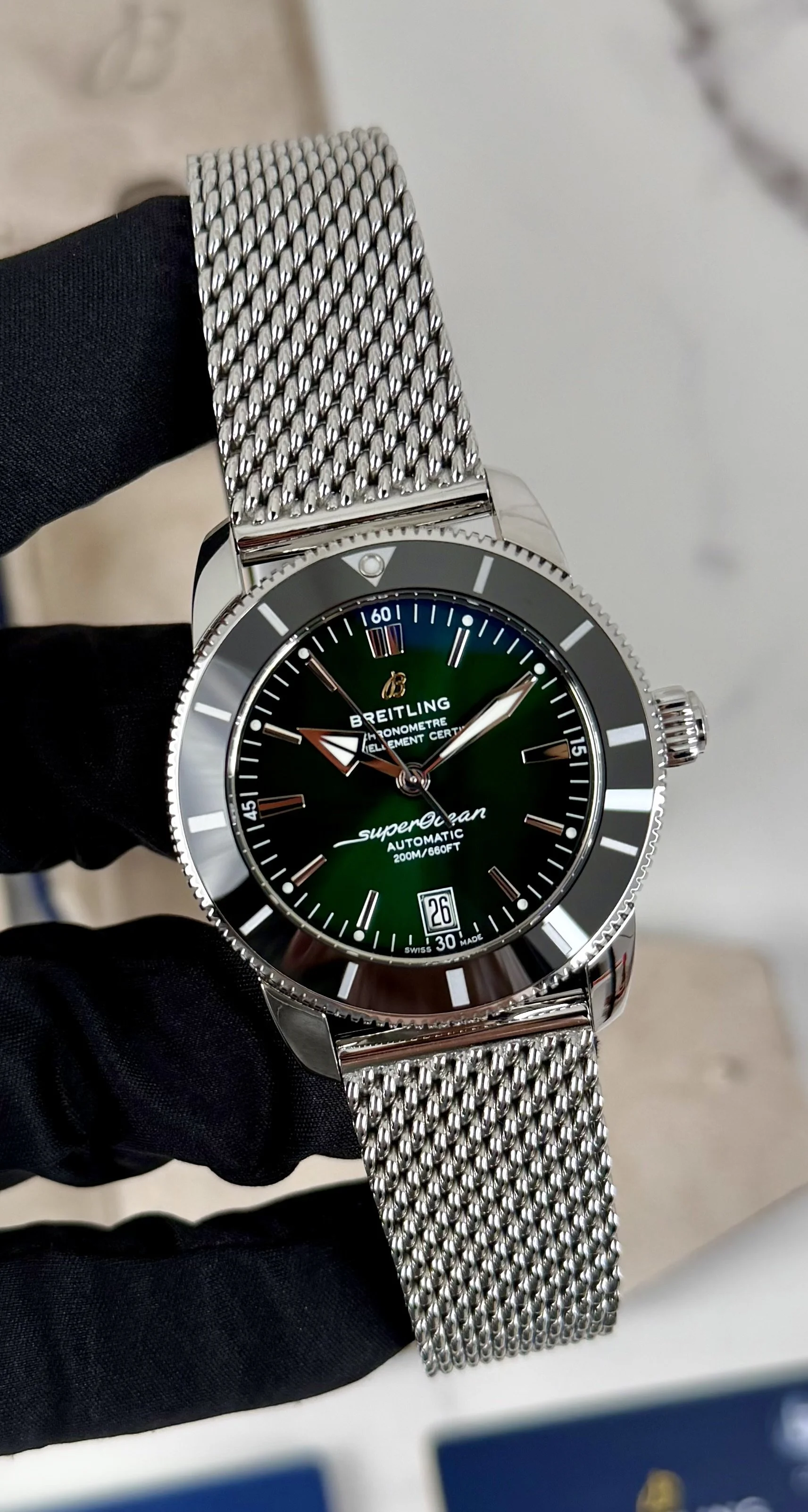 Breitling Superocean Heritage B20 Automatic 42 AB2010121L1A1 Green Dial 2025