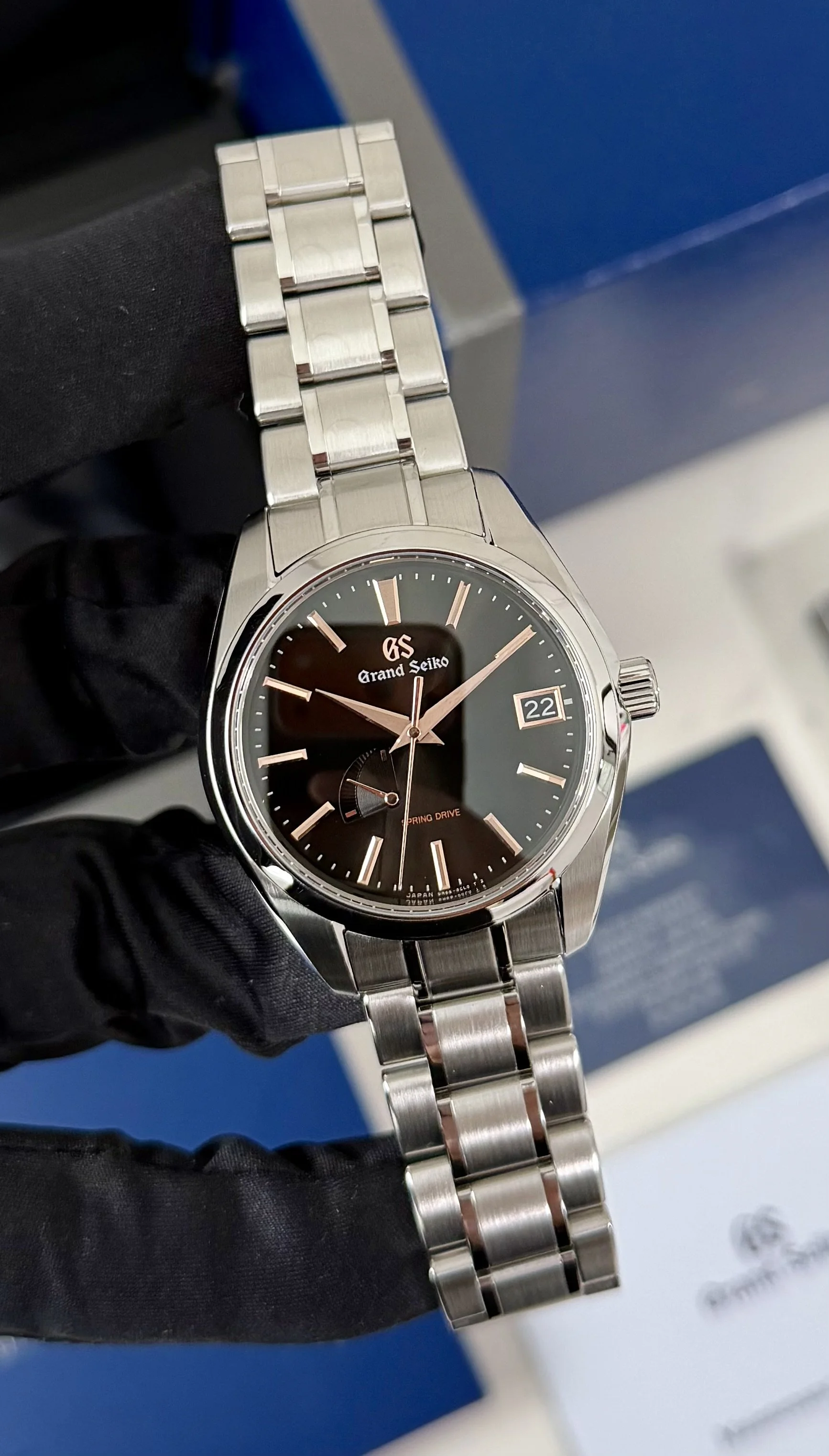 Grand Seiko Heritage 41mm SBGA401 Boutique Online Exclusive Pink Gold Hands 2022