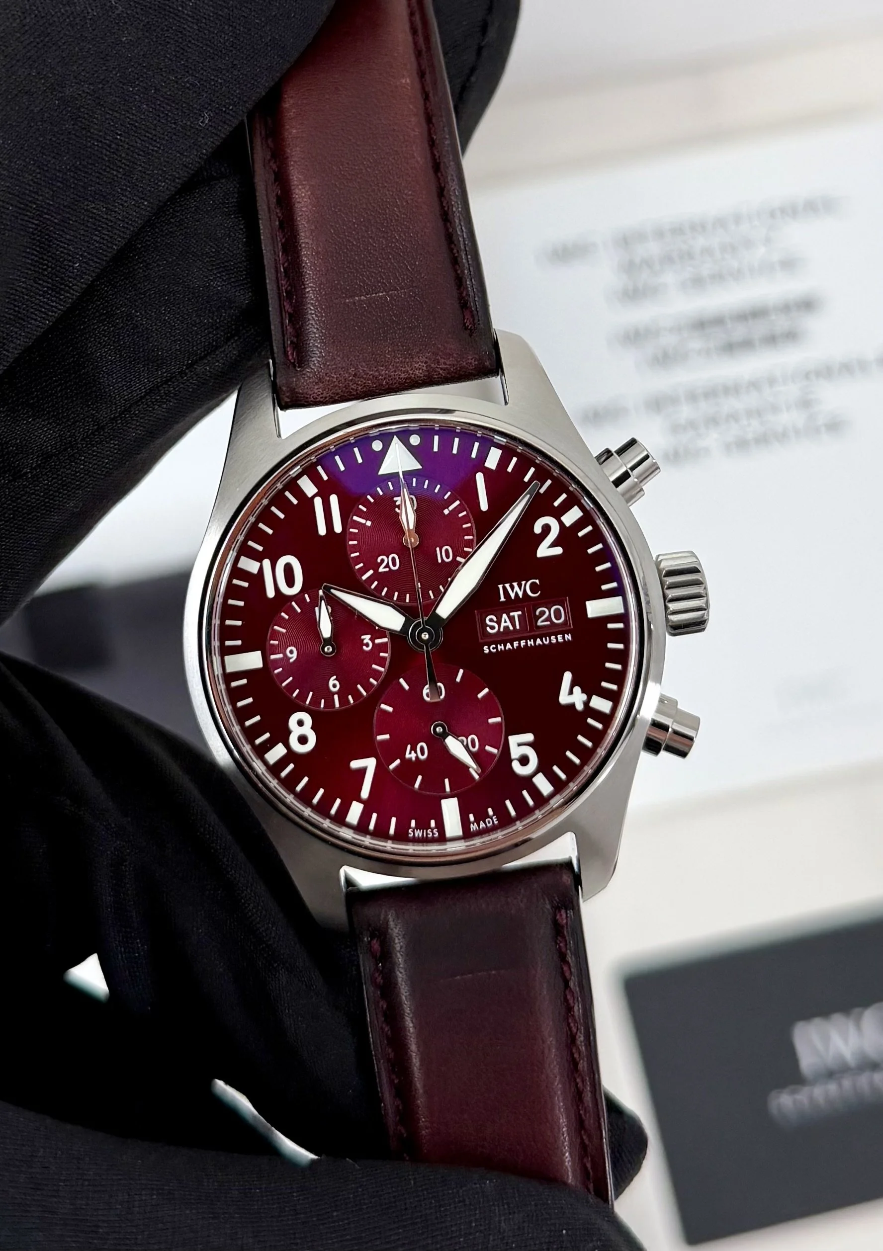 IWC Pilot’s Chronograph 41mm “Chinese New Year” IW388107 Complete Set 2022