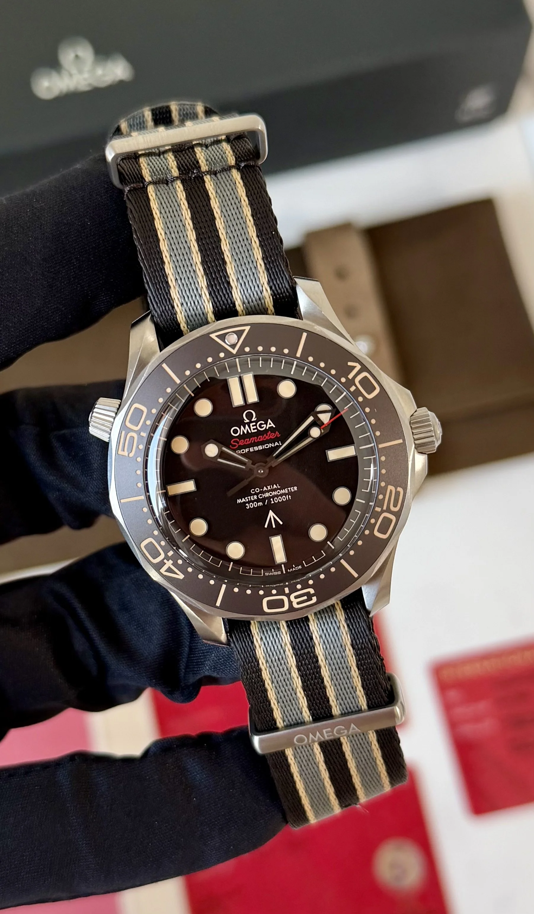 OMEGA Seamaster Diver 300M 210.92.42.20.01.001 007 Edition NTTD NATO 2021 42mm