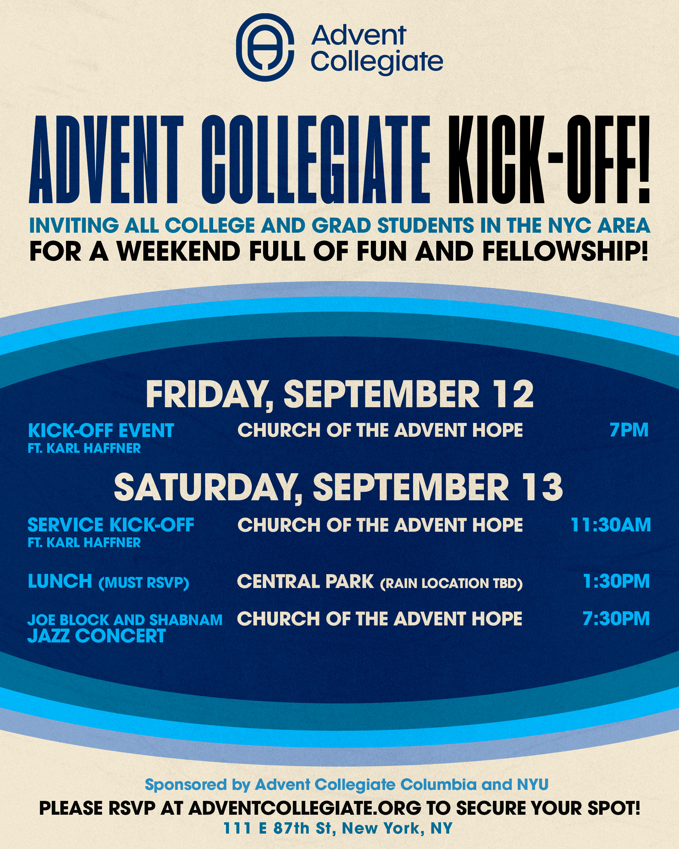 Collegiate Kickoff Lunch