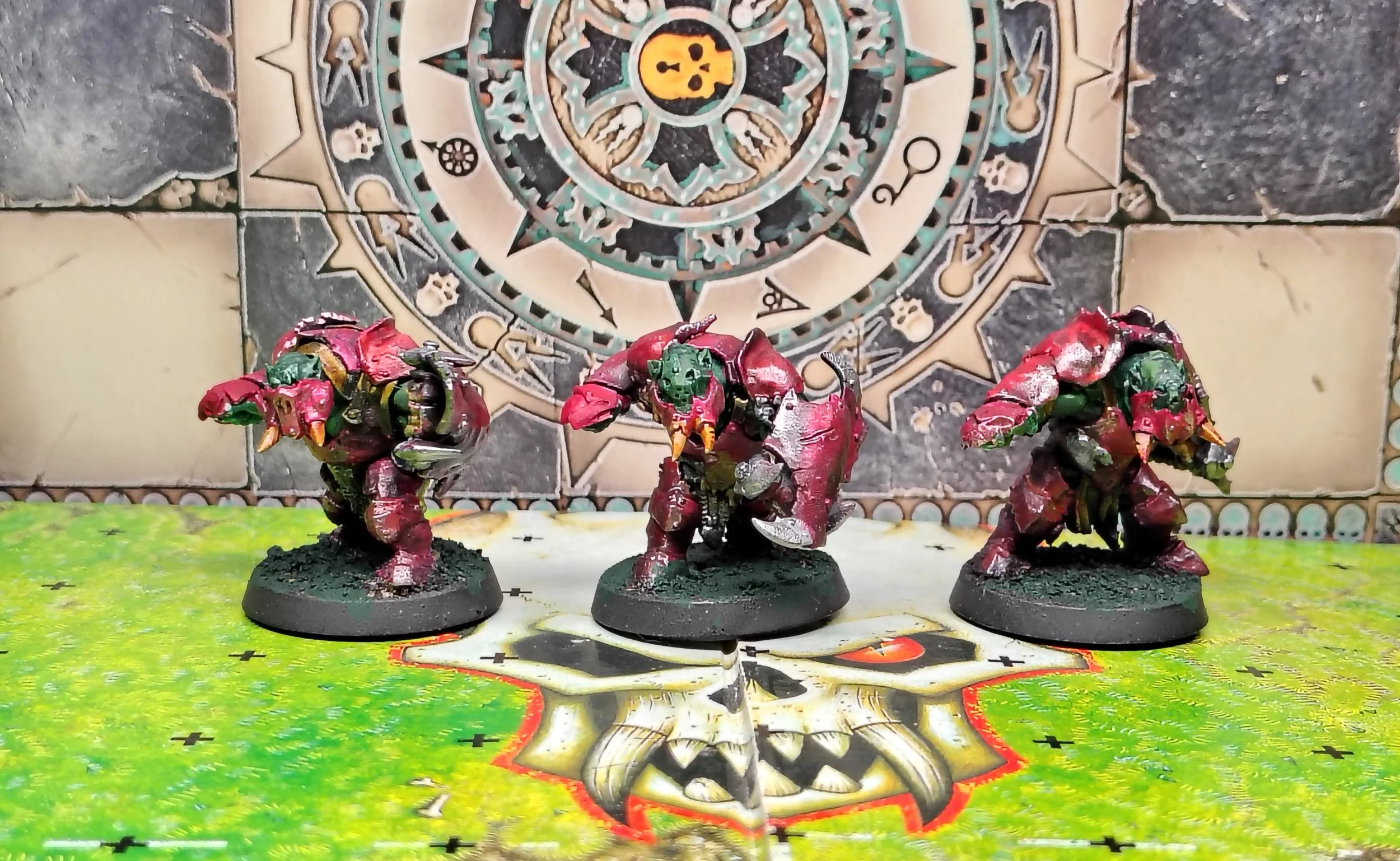 Blood Bowl Ard boys-1st three linemen