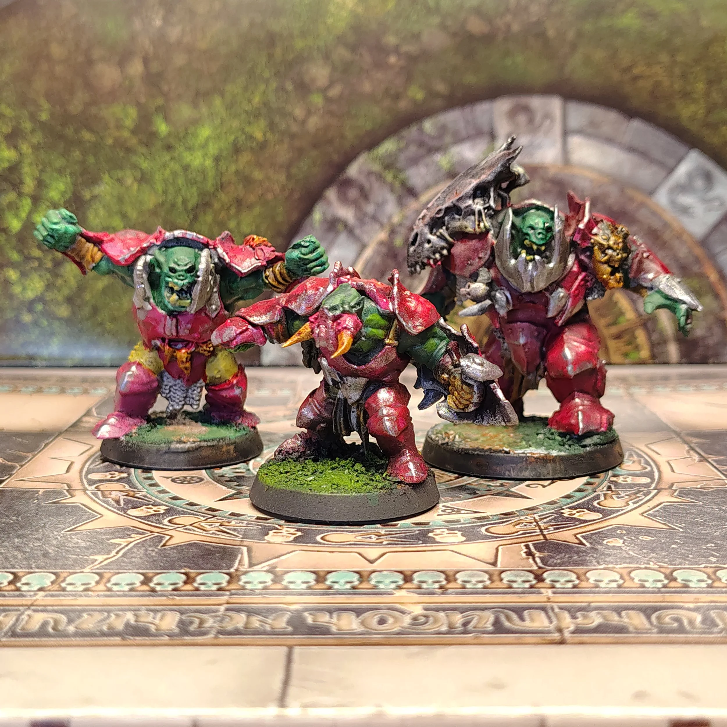 Blood Bowl-Linebackers-Black Orcs