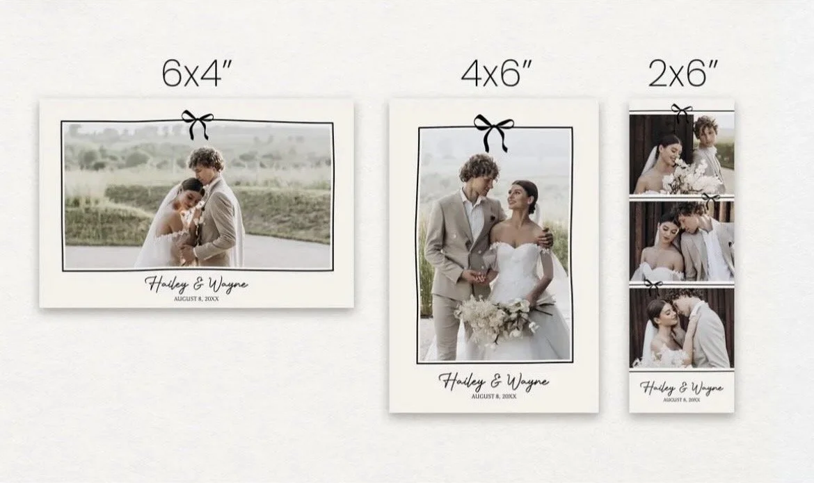 Photo Booth Template for Prints