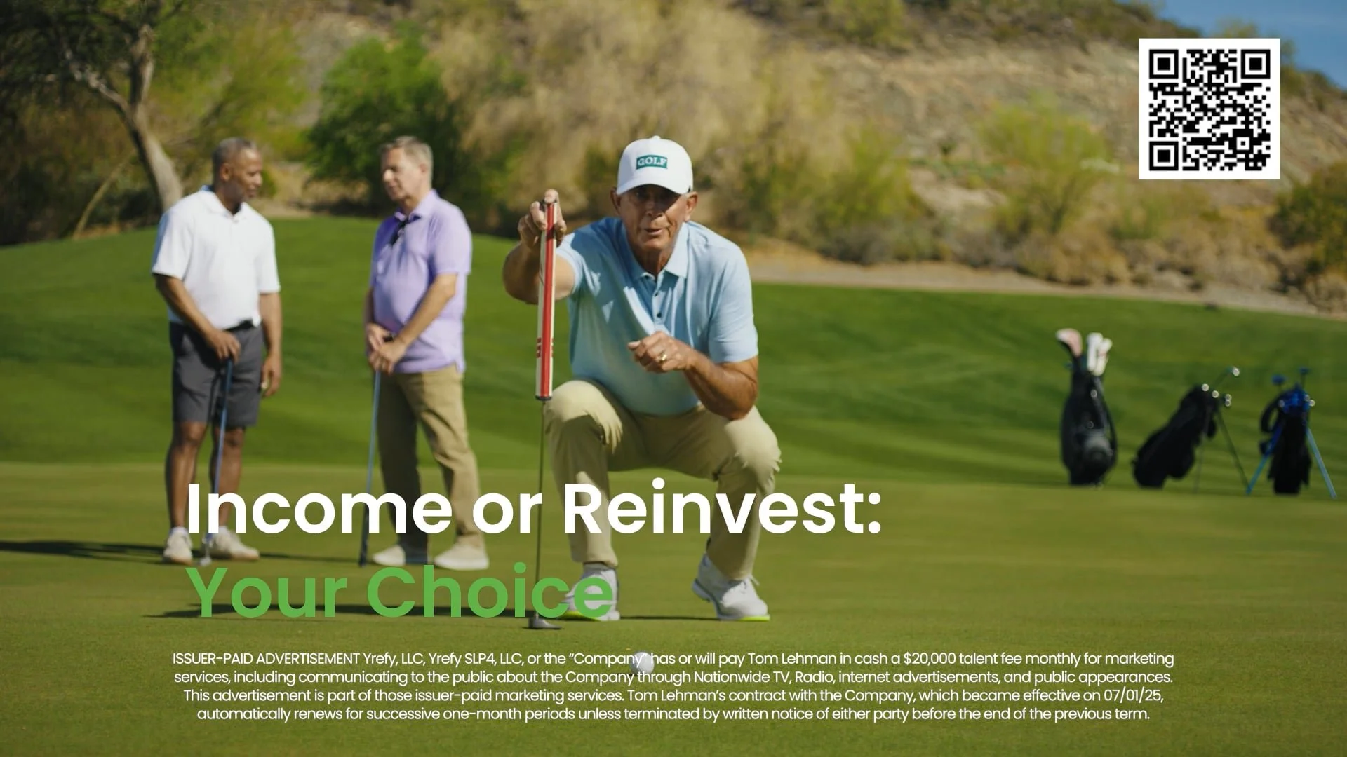 Tom Lehman 'Investor' Campaign
