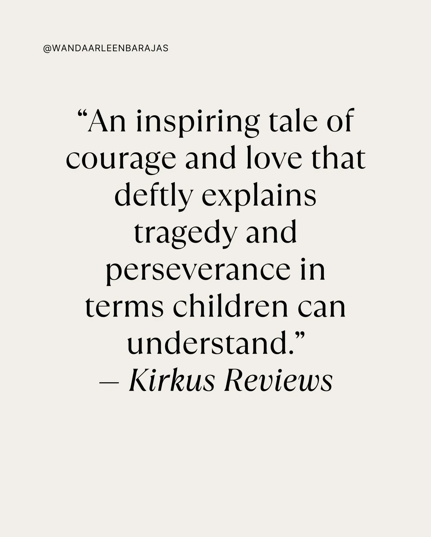 I&rsquo;m incredibly grateful to have received a review from Kirkus Reviews. #editorialreview #childrensbook #disabilityrepresentation