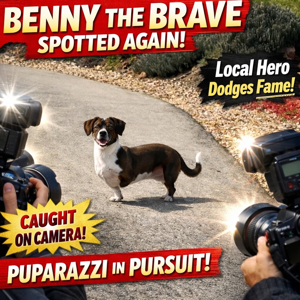 🚨BREAKING: Benny the Brave spotted again!
The paparazzi can&rsquo;t get enough of our little hero&hellip; and once you read his story, you&rsquo;ll see why 🐾 🐶 

Benny&rsquo;s journey of courage, resilience, and heart is winning over readers every