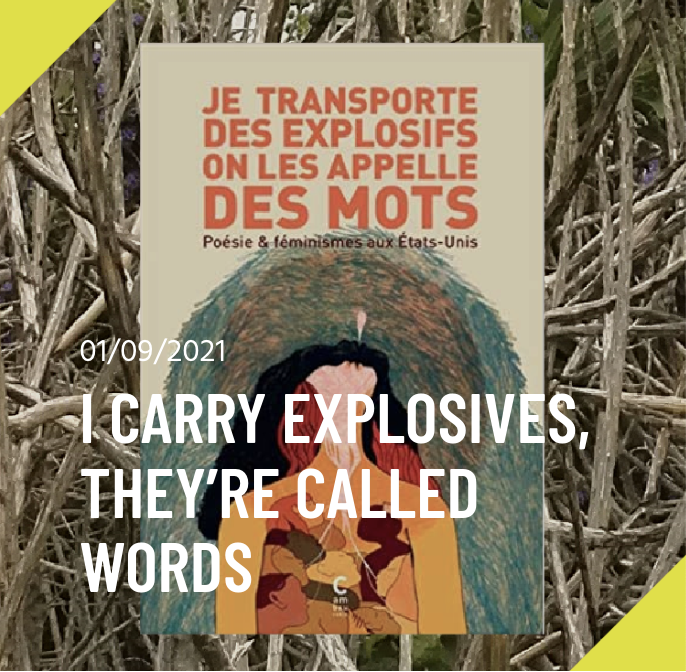 Book Club: I carry explosives, They’re called words