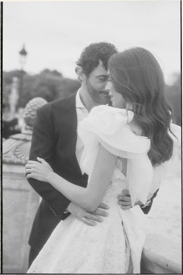 Wedding Couple in Paris