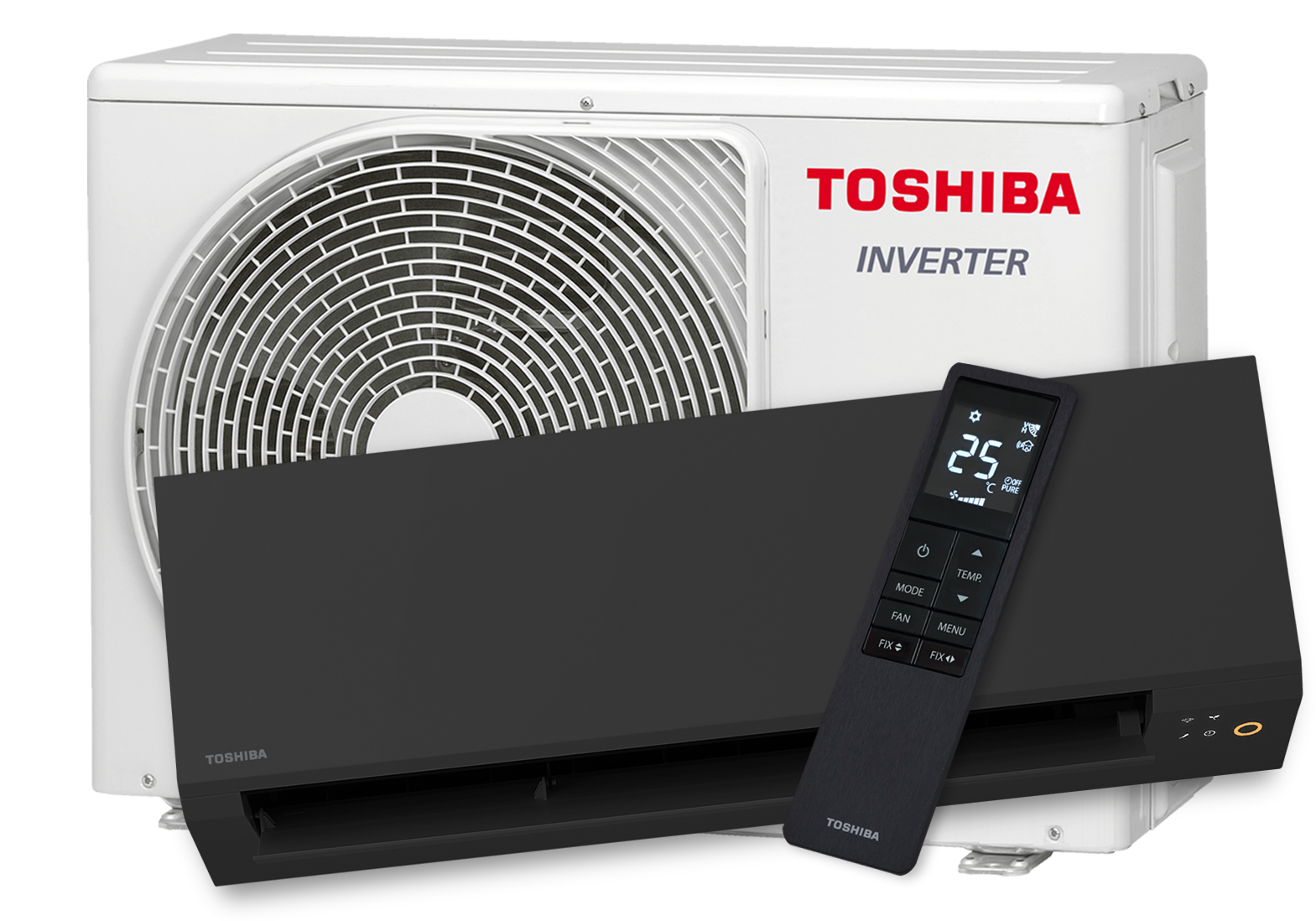 Toshiba Shorai Edge 10 Svart - Air Condition