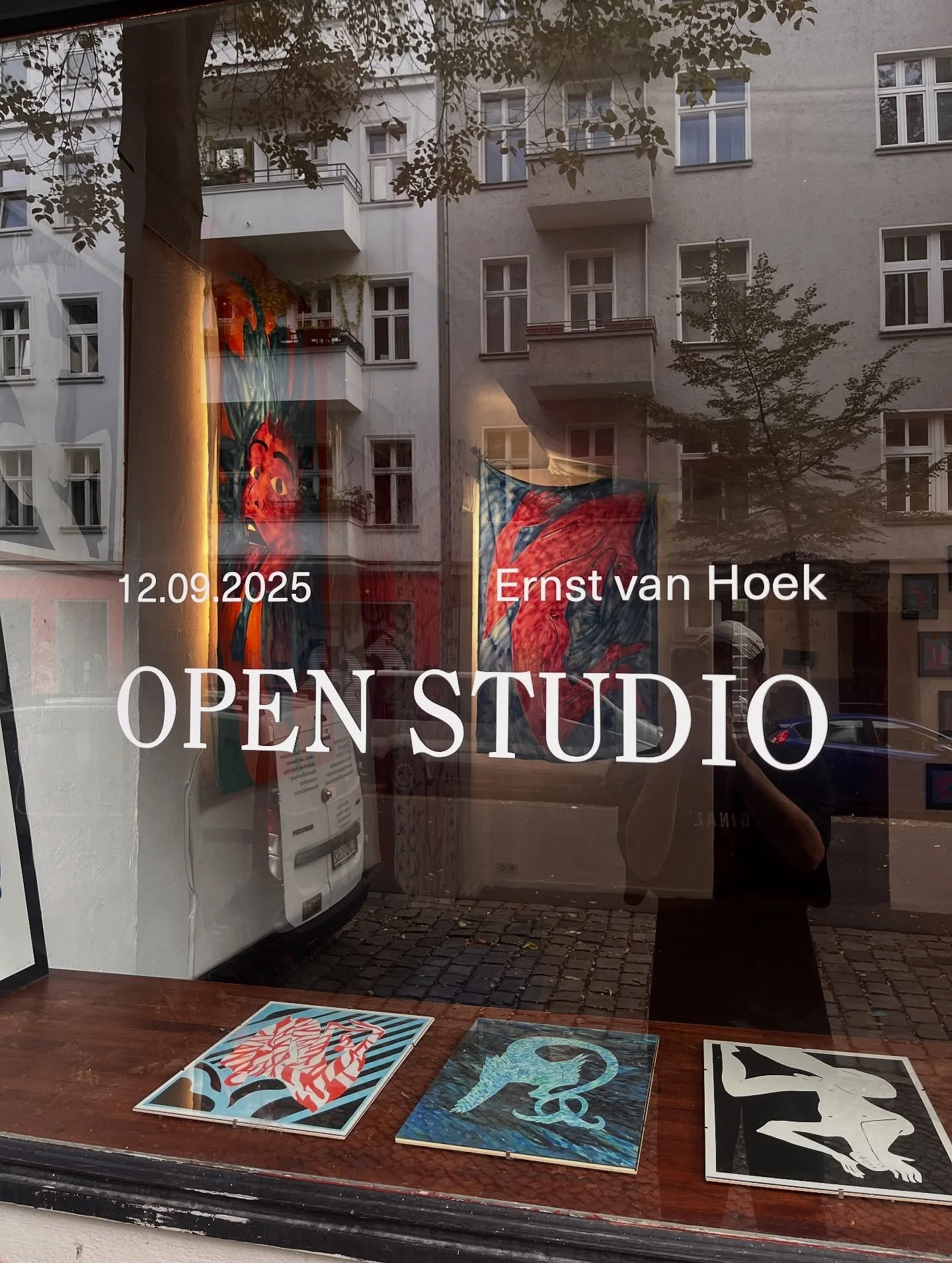 Thank you everyone so much for coming to my OPEN STUDIO this weekend! And for my friend to support me &lt;3

Thanks @mae.community for pushing the initiative :)