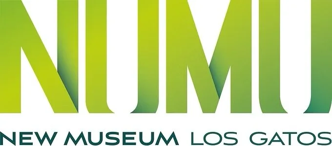 Logo of the New Museum Los Gatos (NUMU) with stylized green and white text.