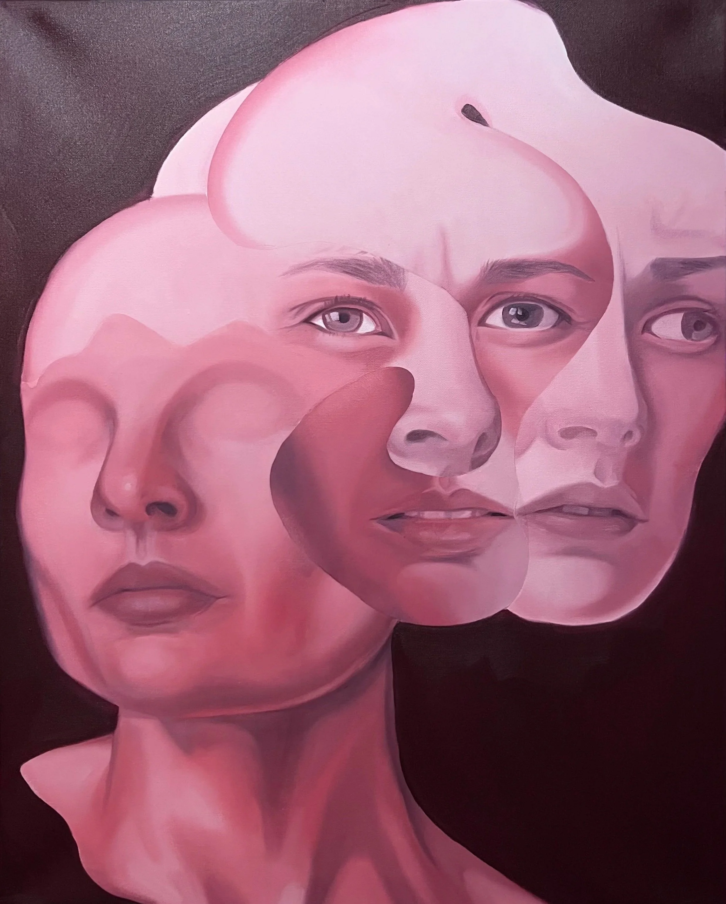 Hypervigilant (2025),
o/c,
24 x 30 inches.