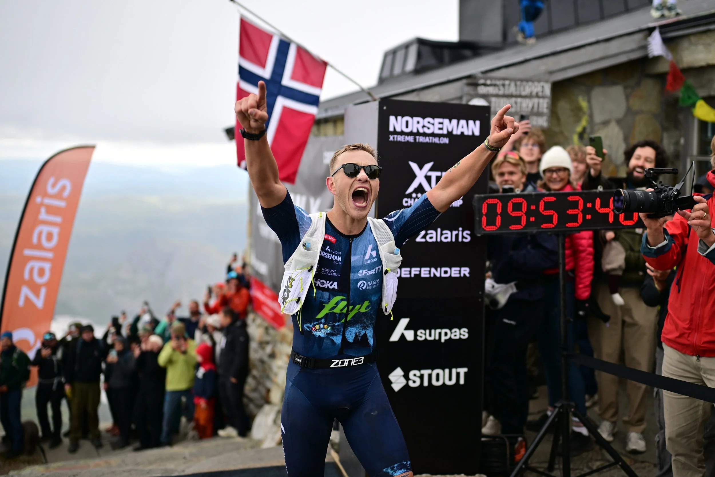 Calm on the surface, tough on the course as Norwegian Kristian Grue defends his title