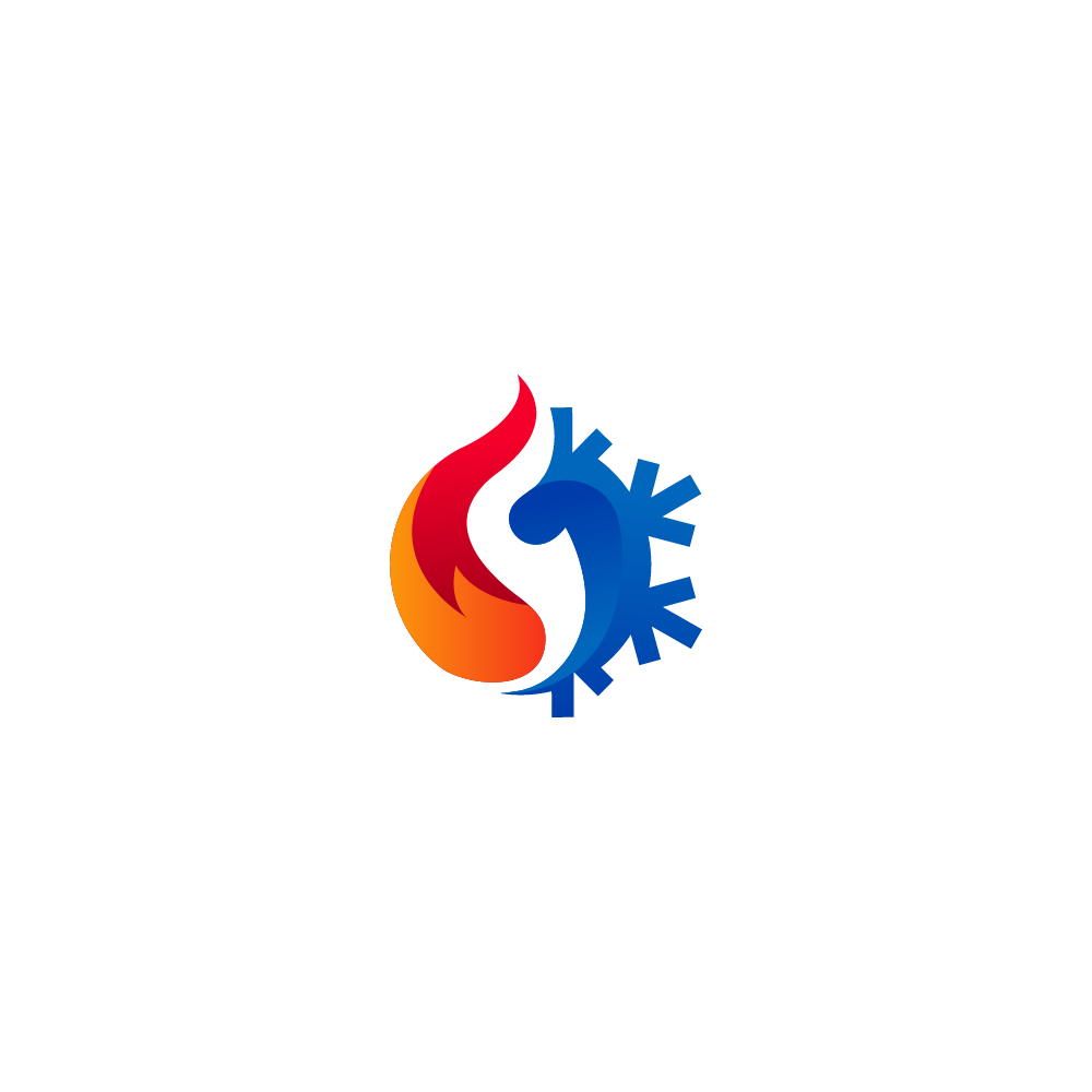 A melt cycle diagram showinLogo icon for Underwood Food Equipment Service. The design combines a red flame and blue snowflake, representing expert repair for commercial hot-side and cold-side kitchen equipment.